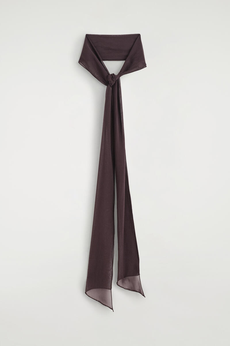 Sheer Silk Scarf