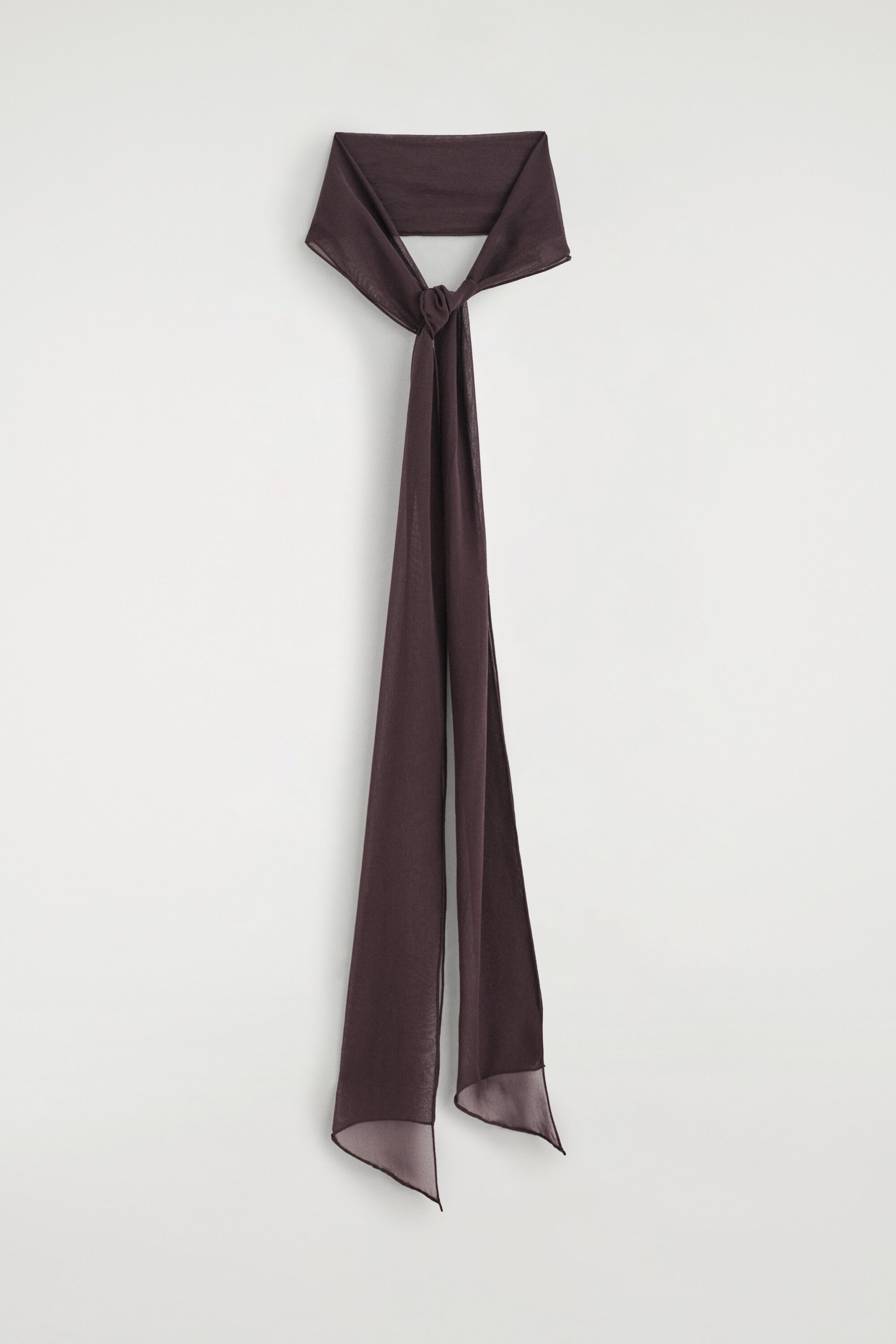 SHEER SILK SCARF - thumbnail 9