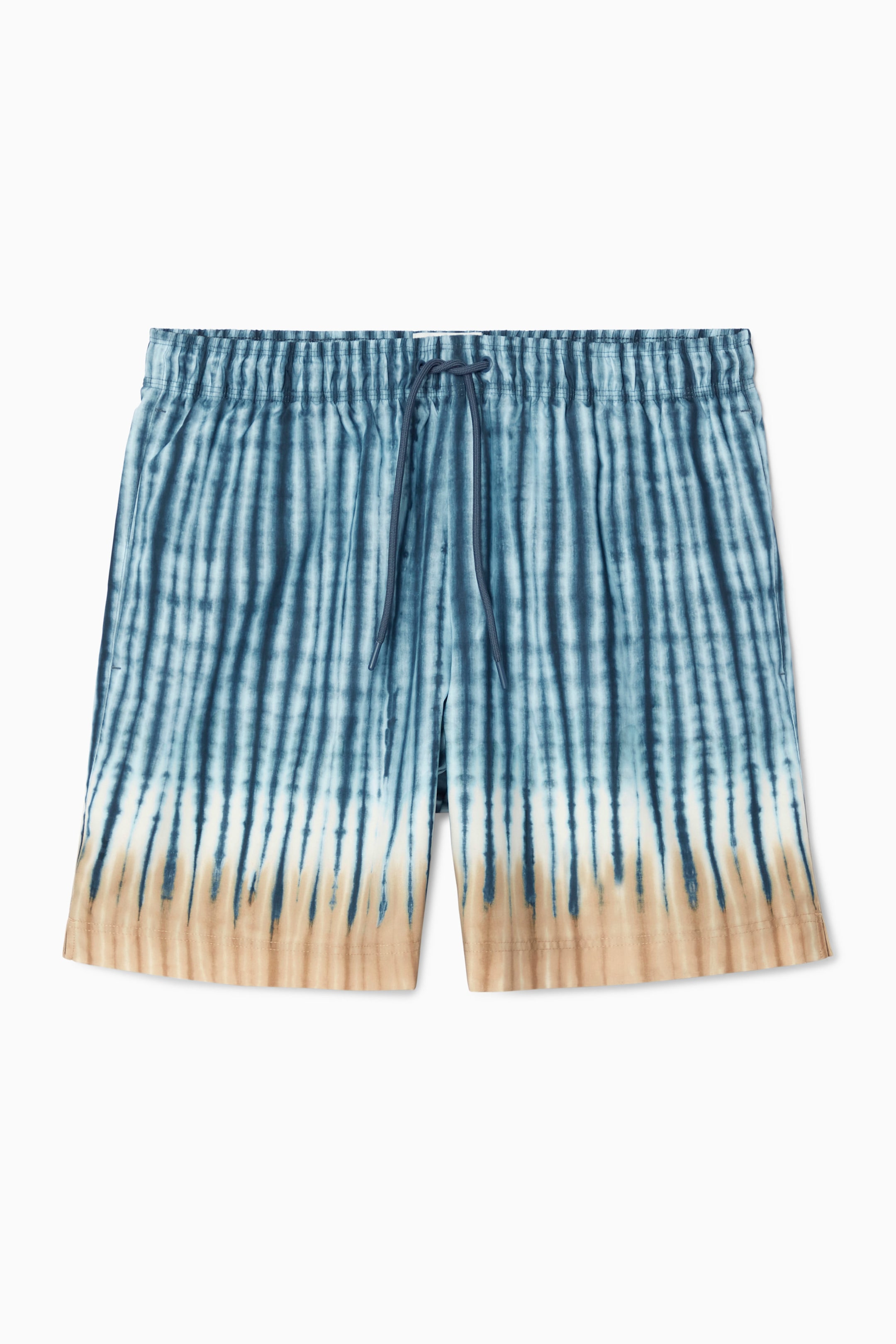 BADESHORTS MIT PRINT UND KORDELZUG