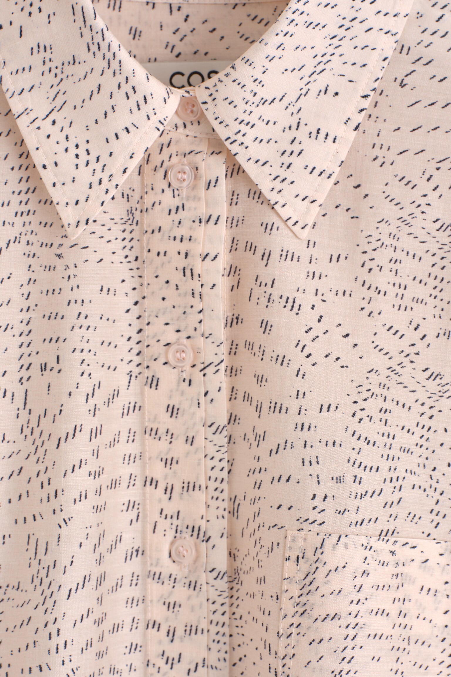 CAMISA FLUIDA ESTAMPADA - ROSA CLARO / ESTAMPADO/CHAMPAGNE / ESTAMPADO - 7