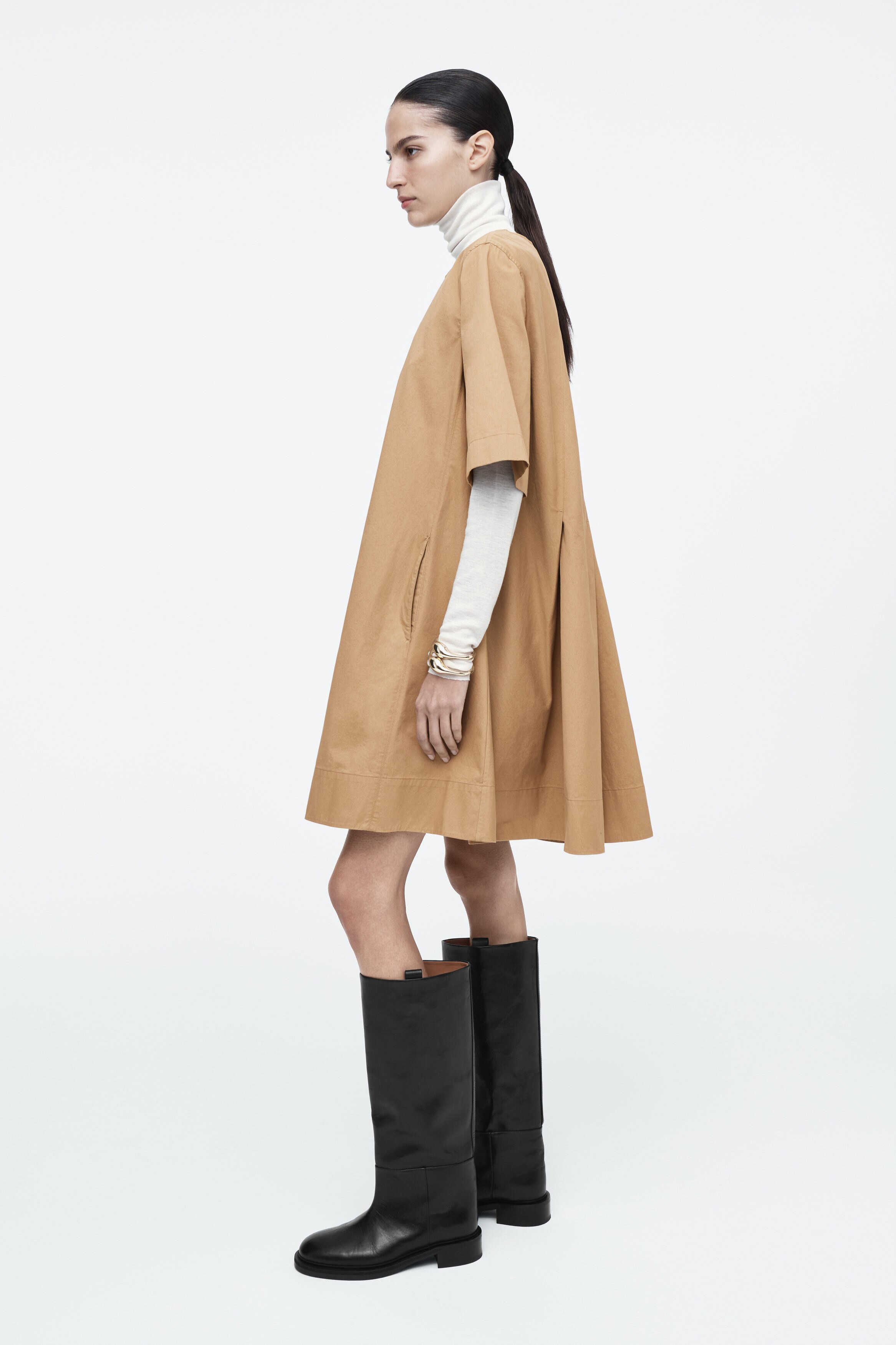 ORGANIC COTTON JERSEY MINI DRESSワンピース Alexys Short Dress - Winter White | O'Neill