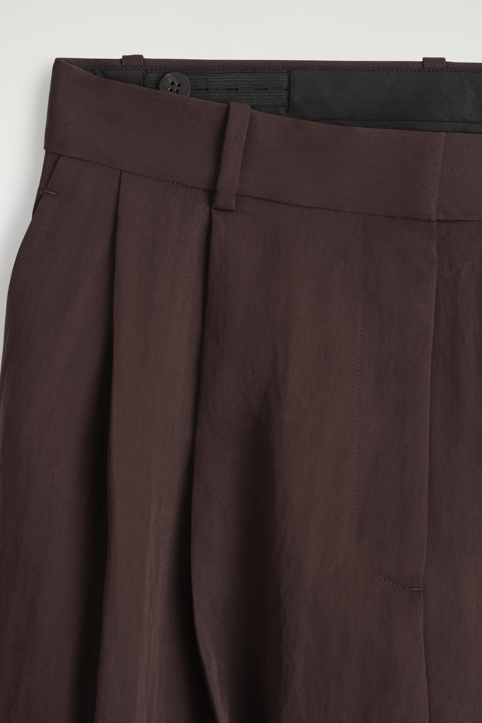 PANTALON DÉCONTRACTÉ LARGE ET FLUIDE - BORDEAUX/ROSE CLAIR/NOIR - 7