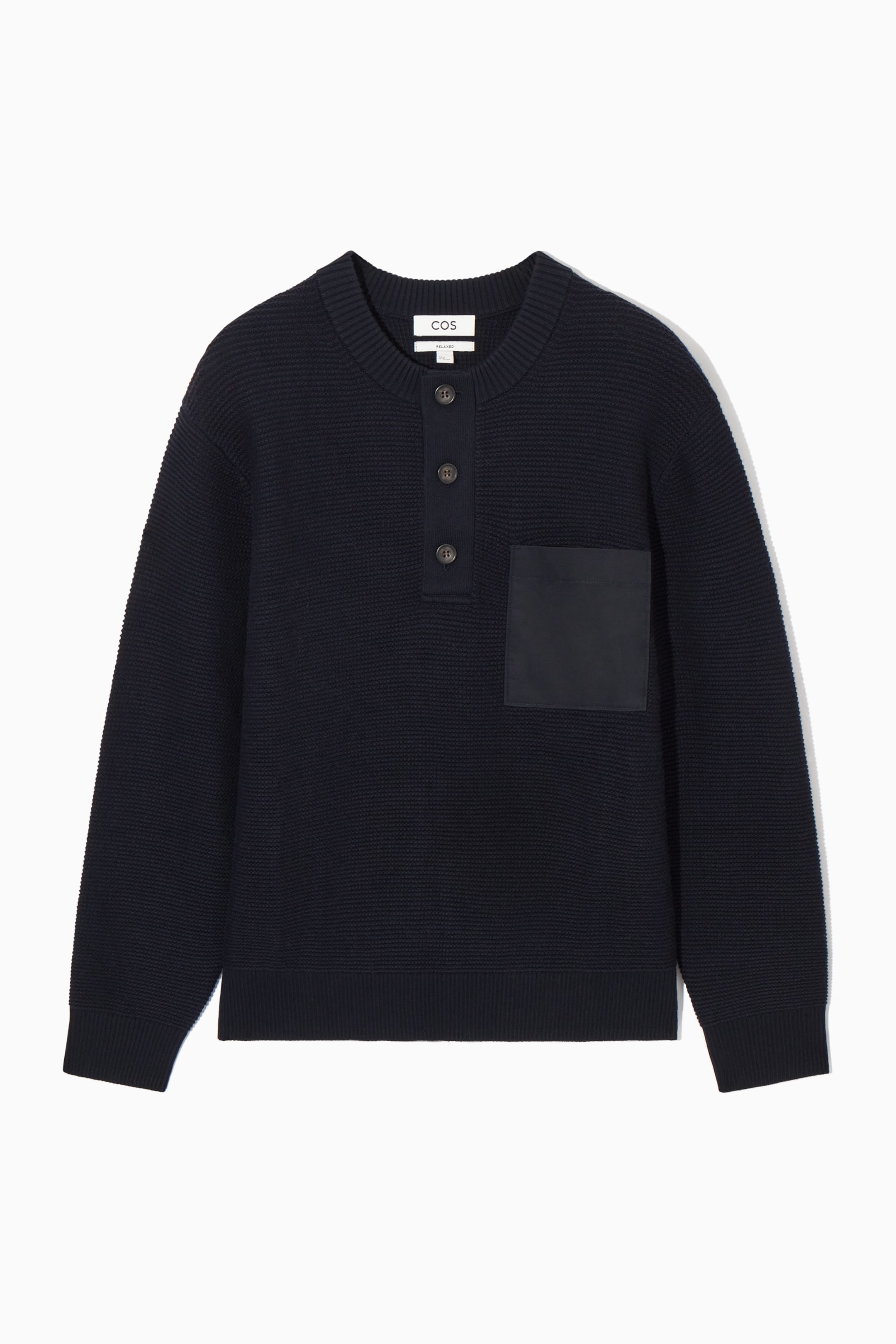PULL HENLEY MAILLE GAUFRÉE