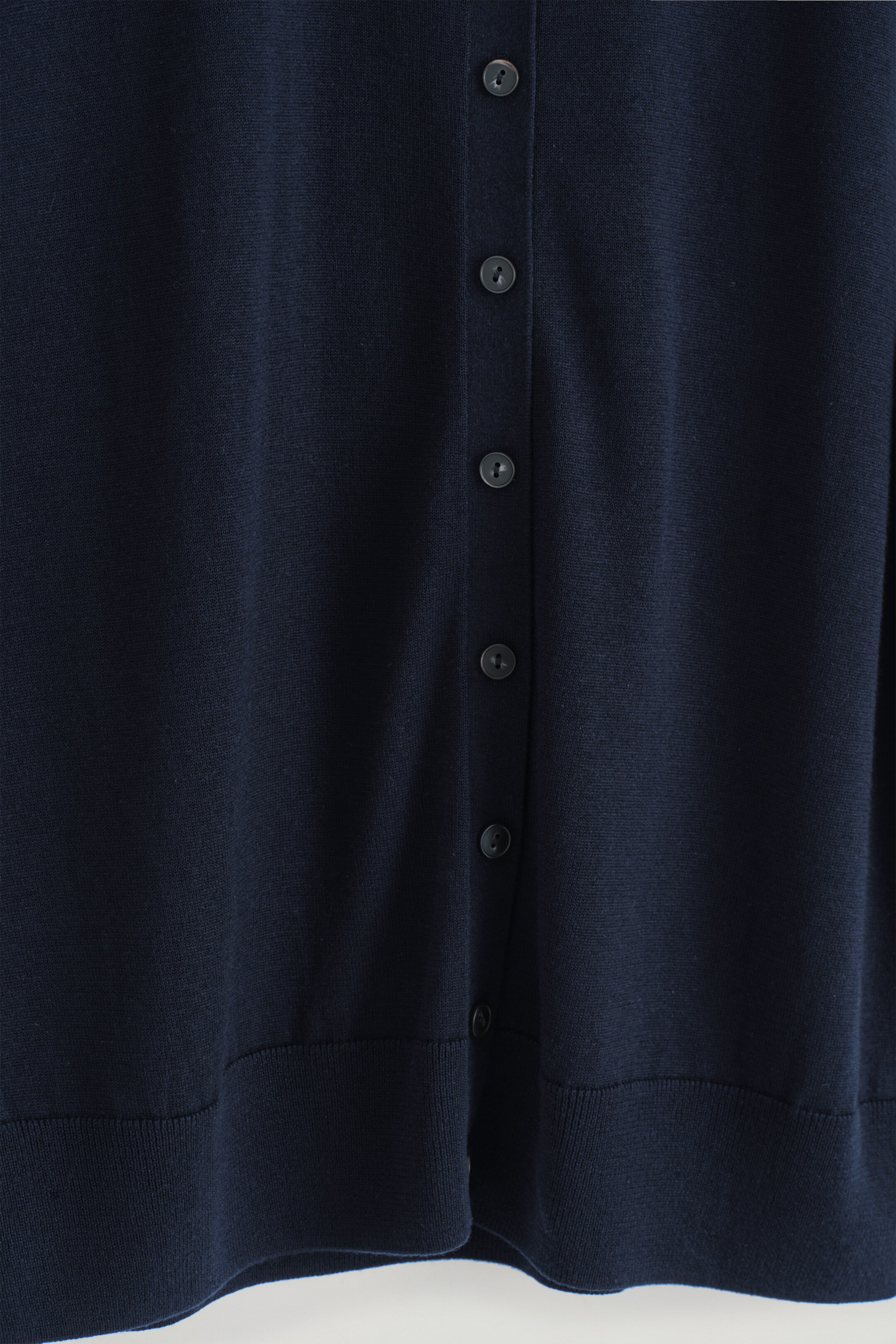 Zobacz większy obraz: KARDIGAN À LA KOSZULKA POLO Z WEŁNĄ MERINO - GRANATOWY - ONA | H&M PL 8