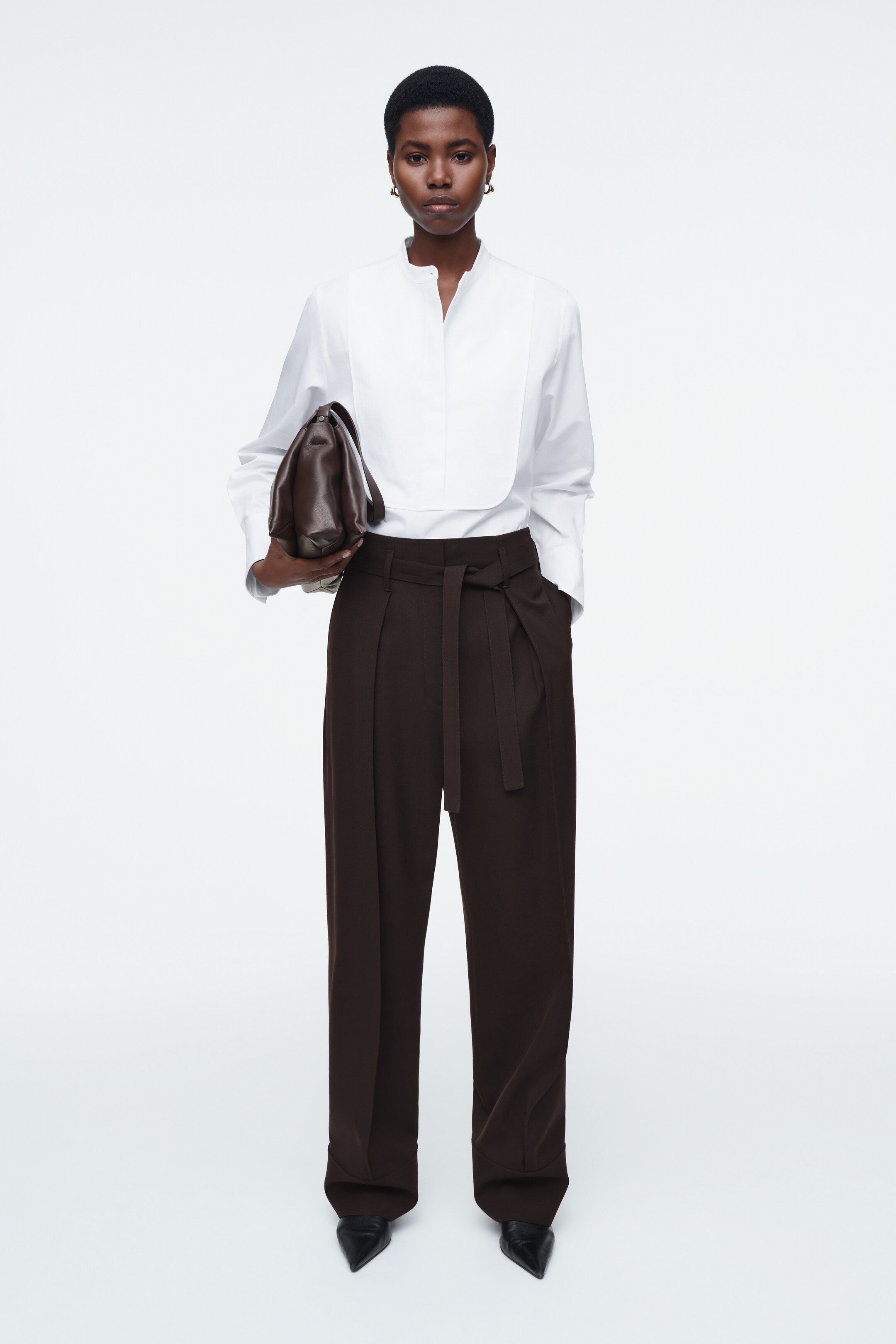 Größeres Bild ansehen: LOCKERES SMOKINGHEMD AUS BAUMWOLLE - WEISS - Ladies | H&M DE 4