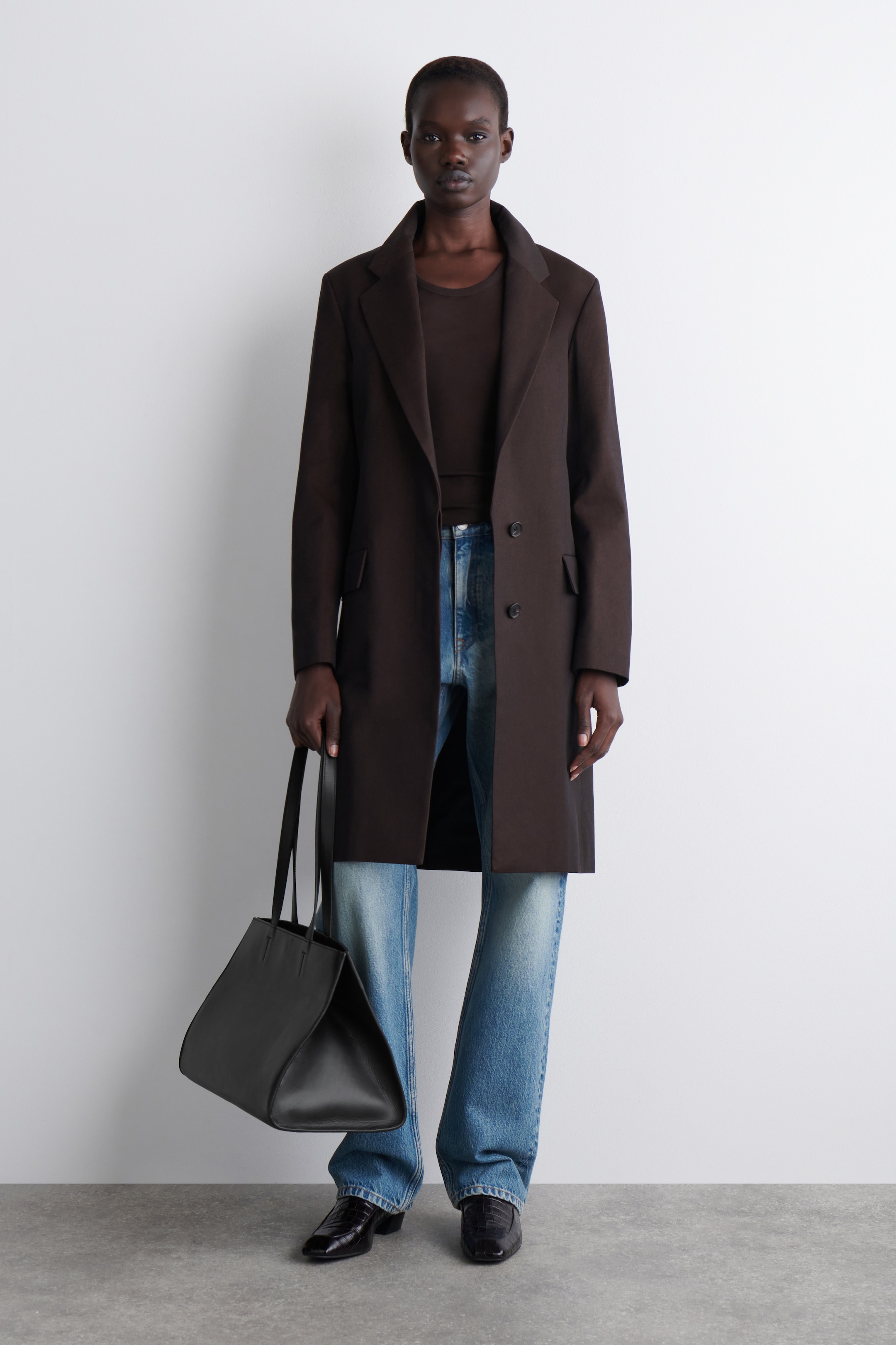 Visualizza immagine più grande: BORSA TOTE GALLERY IN PELLE - NERO - DONNA | H&M IT 2