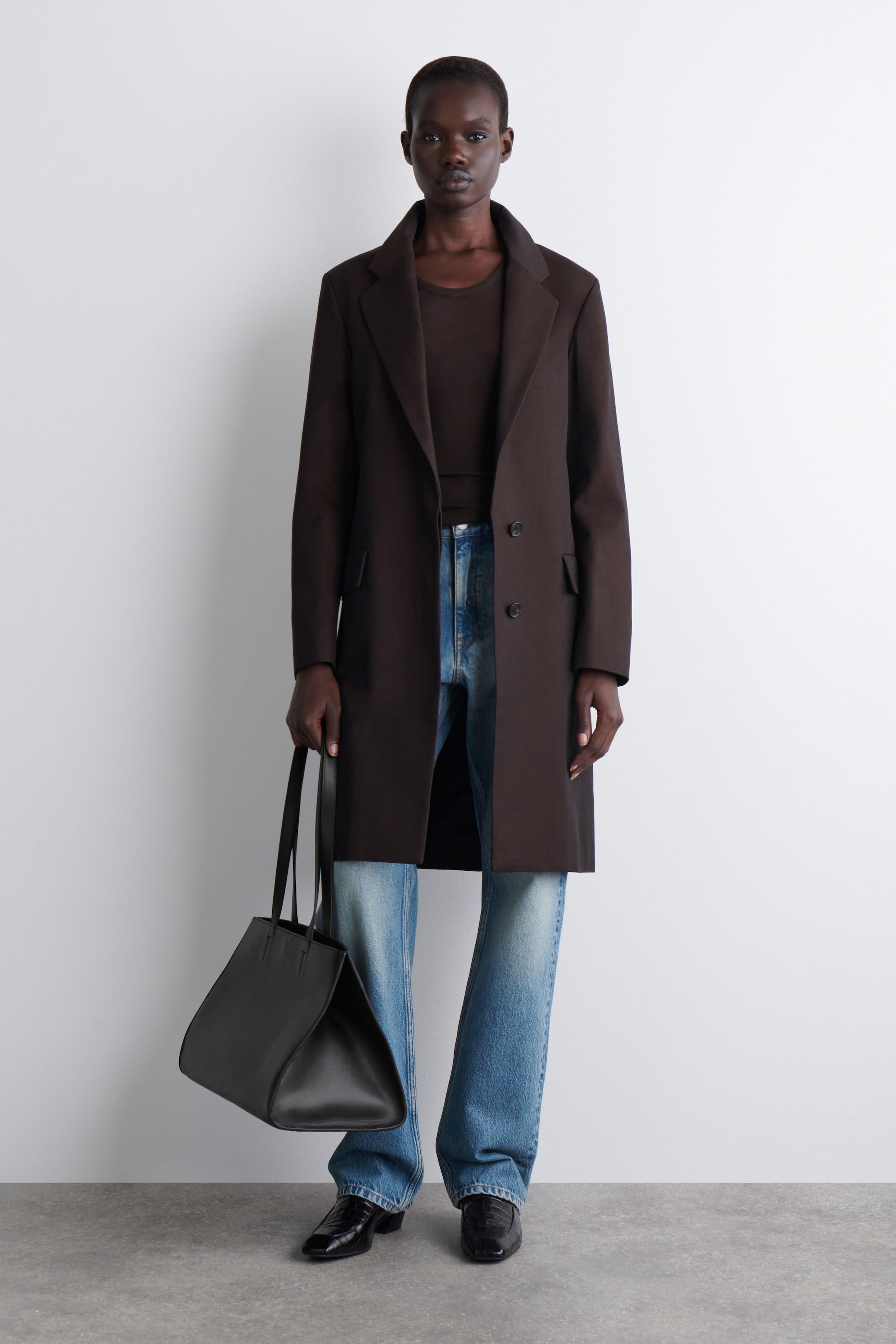 GALLERY TOTE BAG - LEATHER