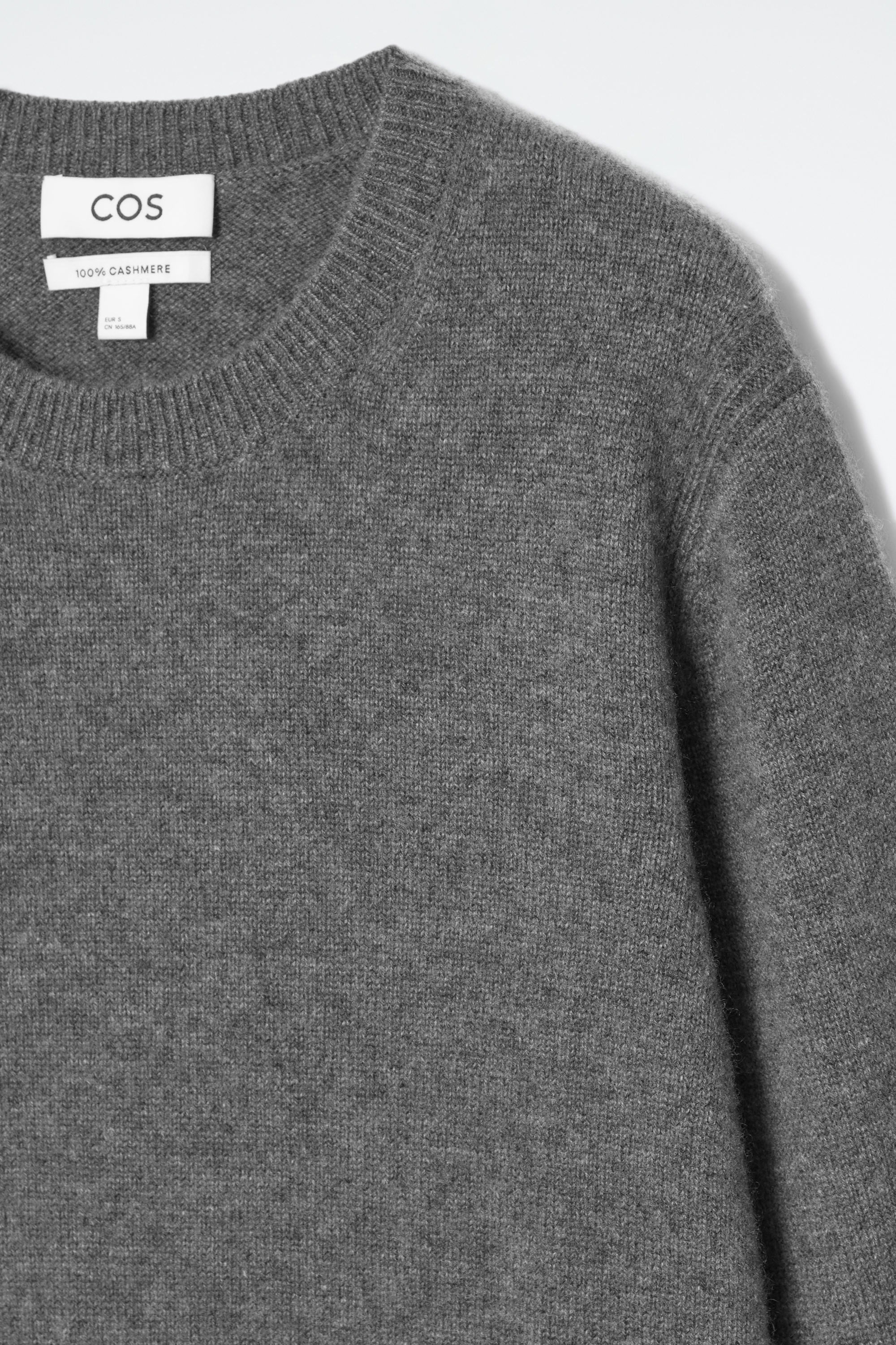CASHMERE SWEATER - GRAY | COS