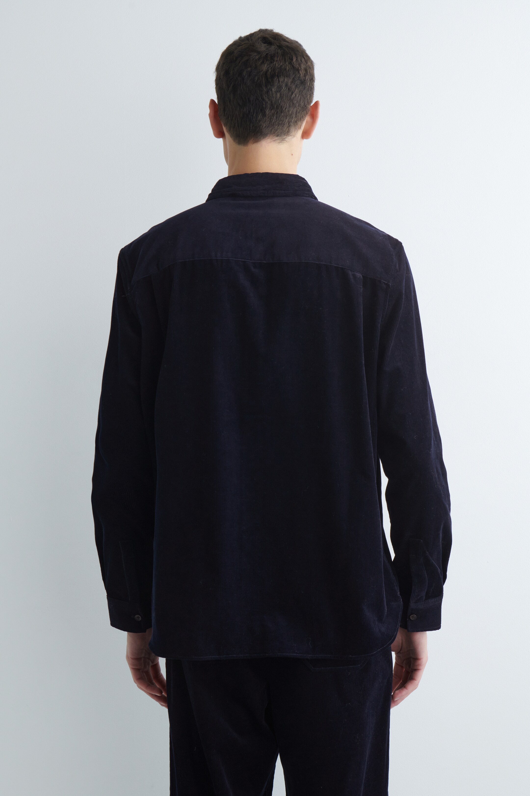 Grösseres Bild ansehen: LOCKERES CORDHEMD - NAVYBLAU - HERREN | H&M CH 5