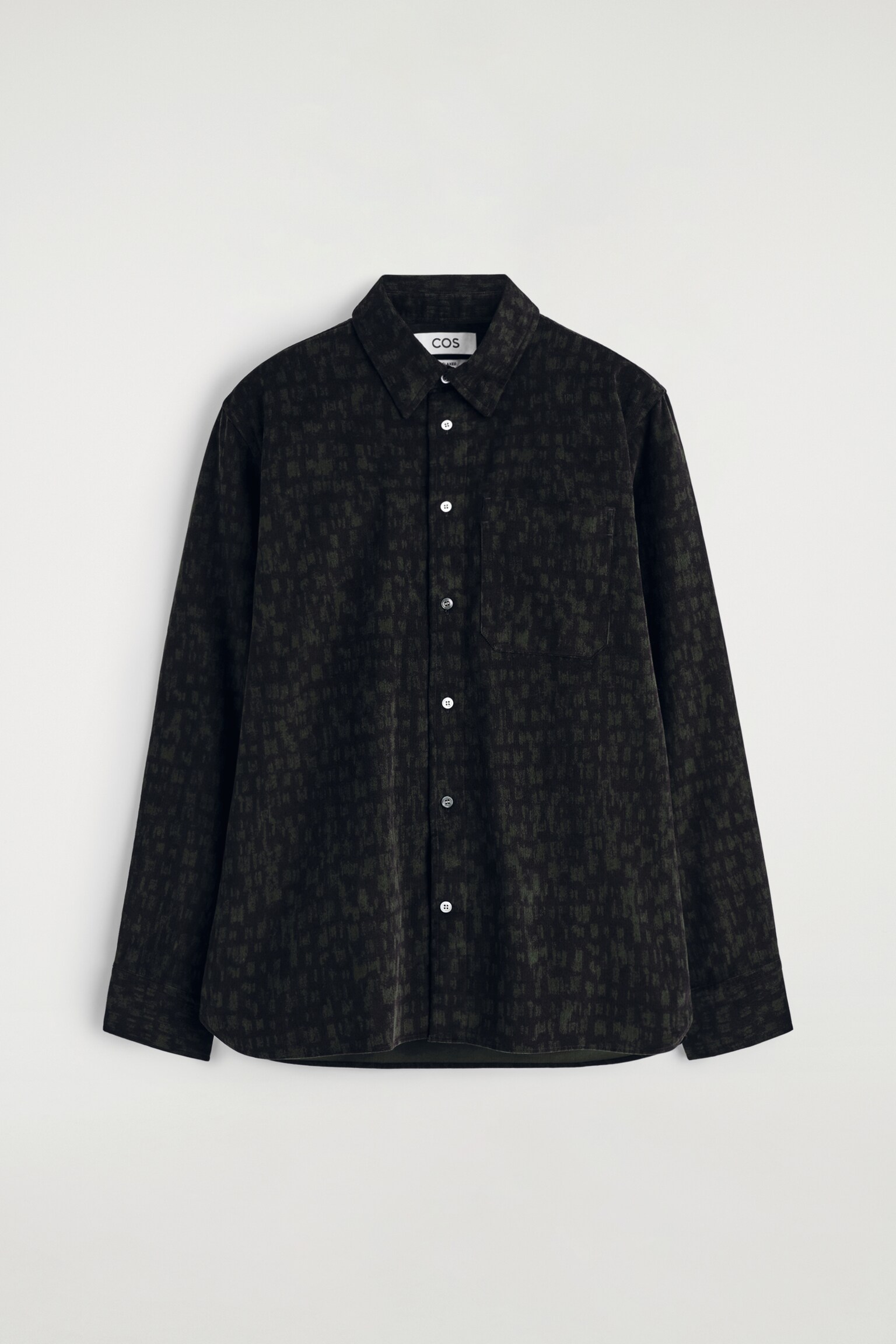 CAMISA DE PANA RELAXED FIT - CAQUI OSCURO / ESTAMPADO/BURDEOS/BEIGE - 2