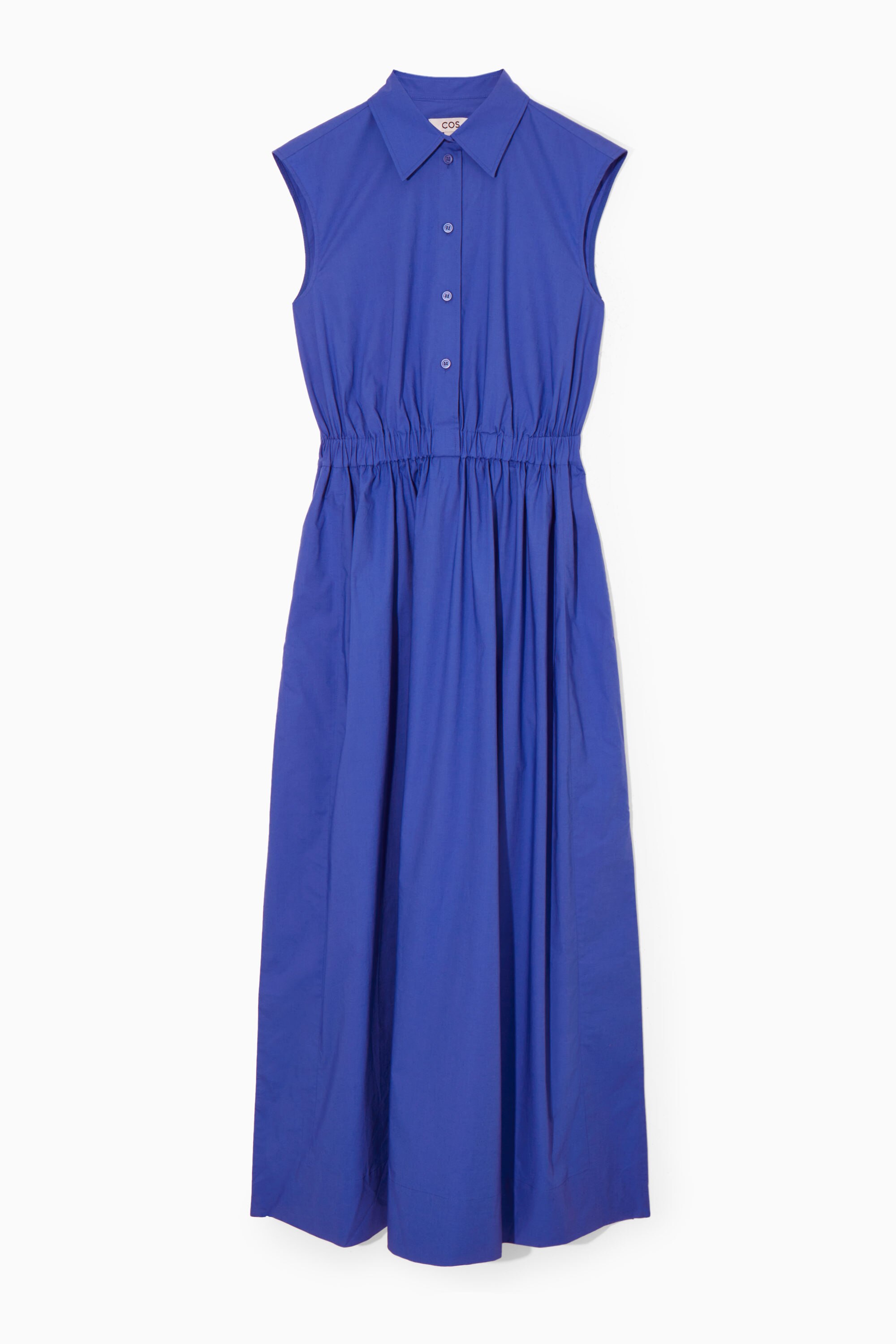 オールインワン・サロペット Carven Knot Shirt Blue Wool Midi Dress CARVEN Wool midi dress | NET-A-PORTER