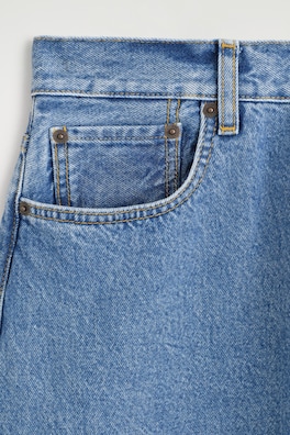 INLET CURVED-LEG JEANS — BLUE 6
