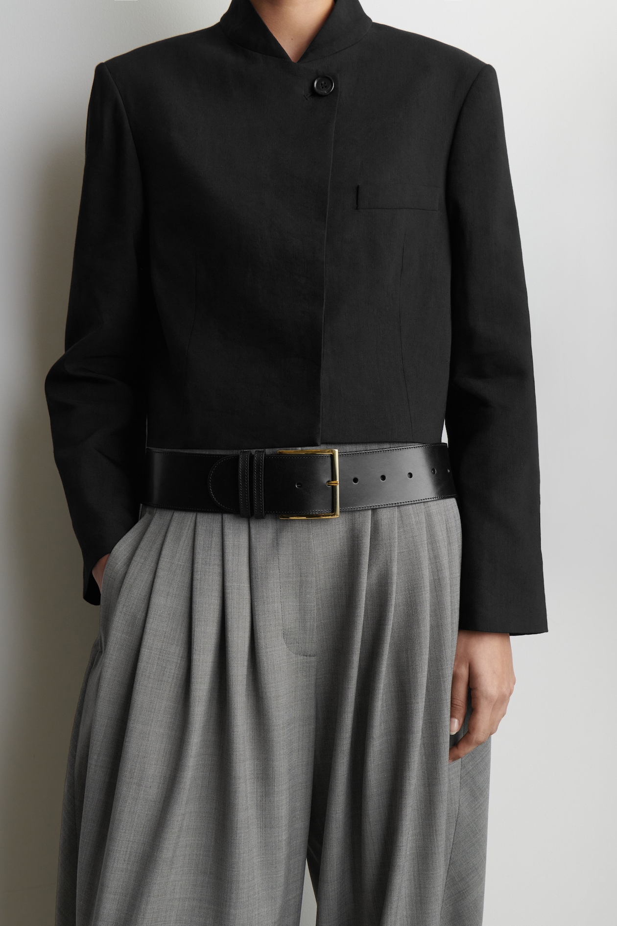 Donkerrode Suède Leren Riem – 3,5 cm Breed