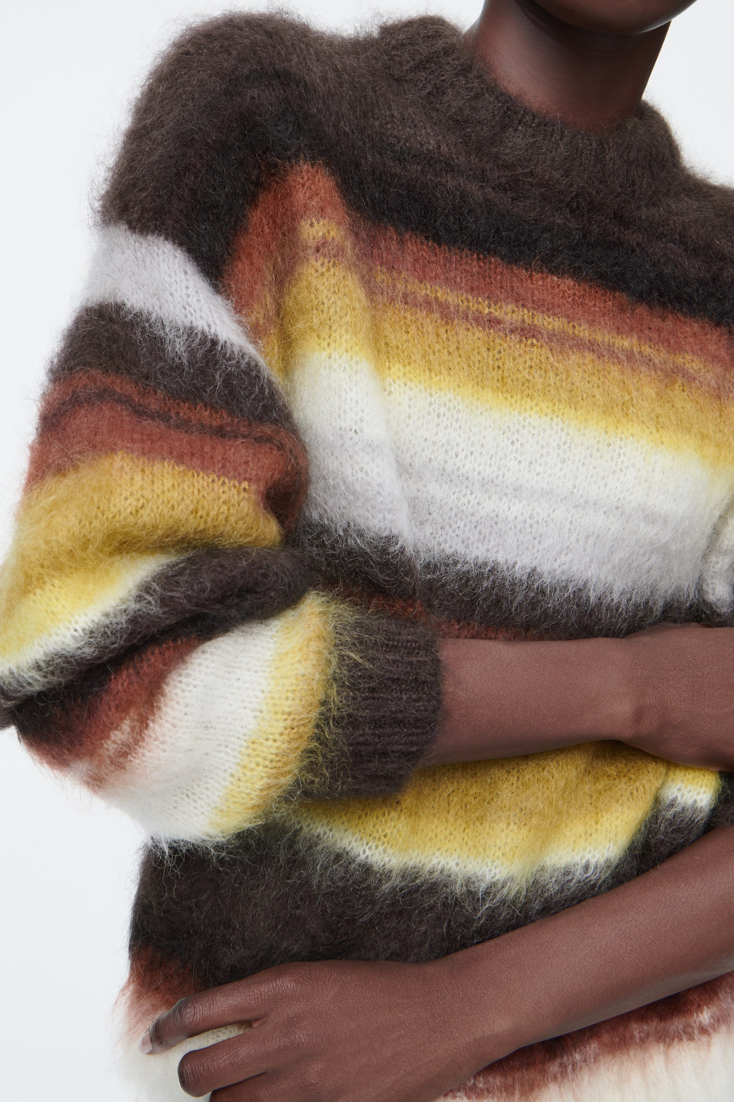 トップス louren low gauge mohair knit pullover Lime Green Mohair Sweater CLAUDIA - mohair jumper womens