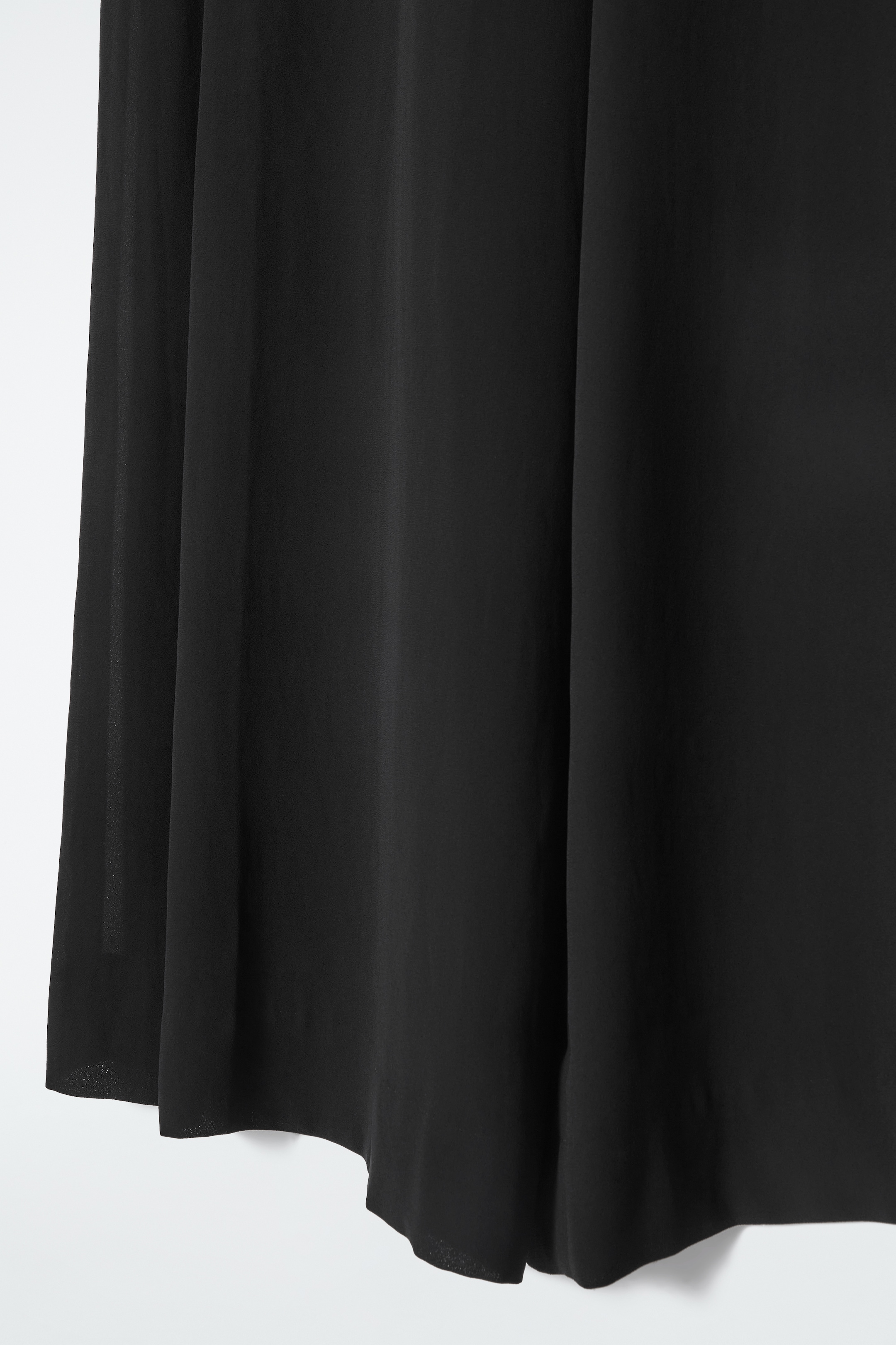 Grotere afbeelding bekijken: REGULAR TAILORED SHEER WIDE-LEG TROUSERS - BLACK - DAMES | H&M NL 3