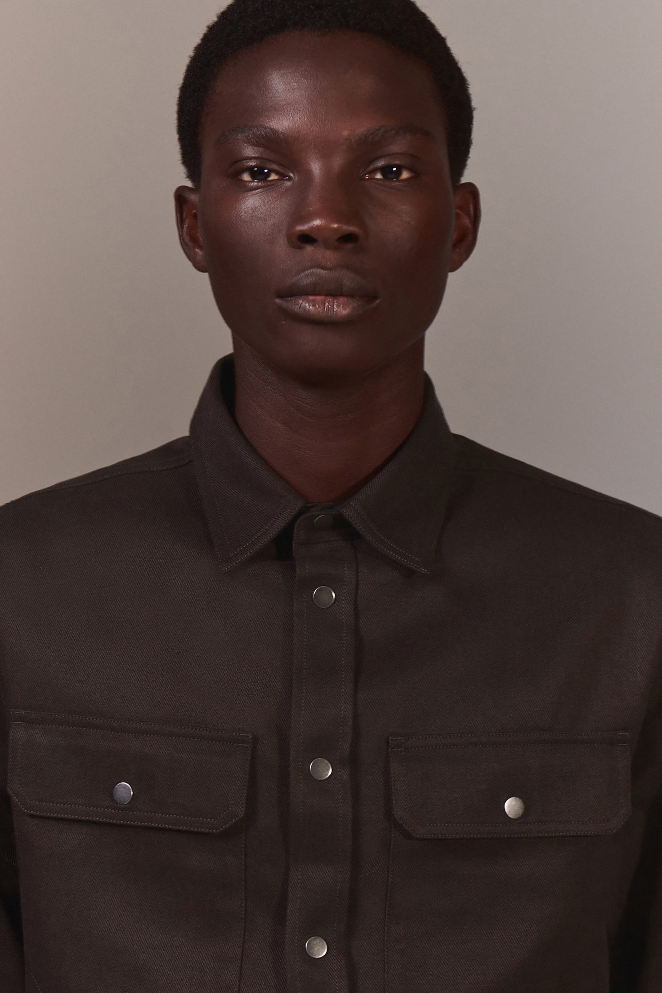 TWILL UTILITY OVERSHIRT