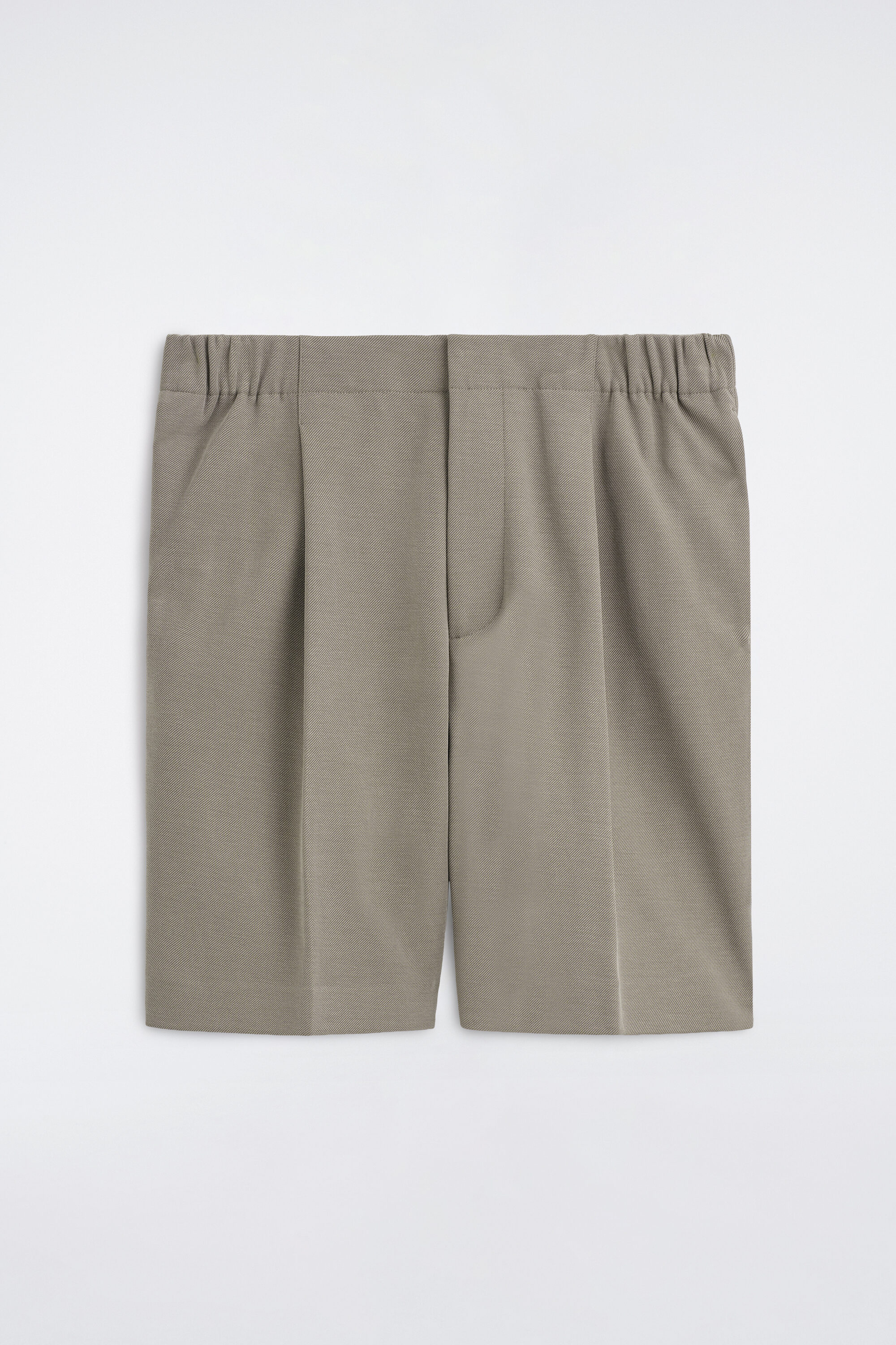 TAILORED BONDED-TWILL SHORTS - thumbnail 5