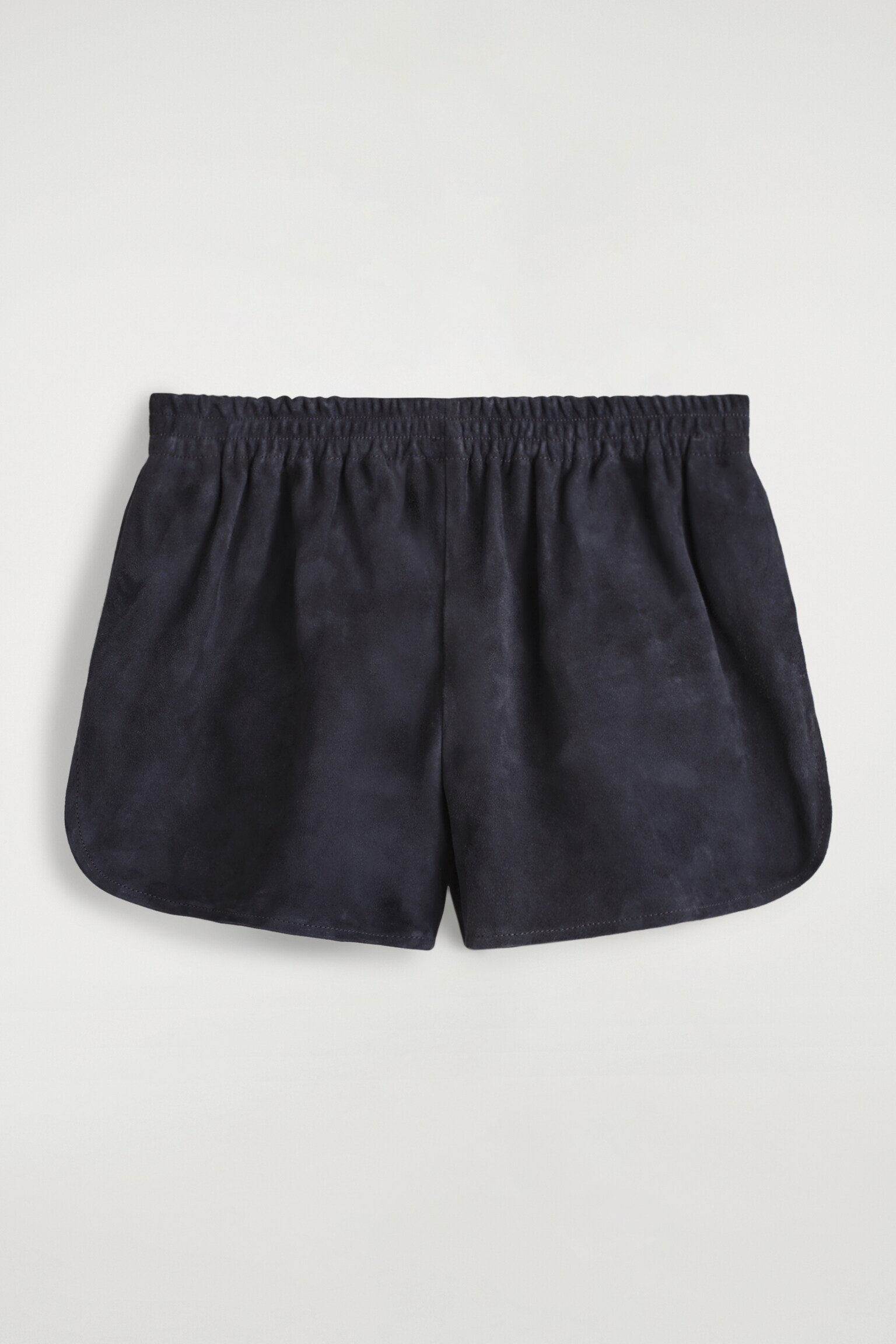 SHORTS DE ANTE CON CINTURA ELÁSTICA - ANTRACITA - 2