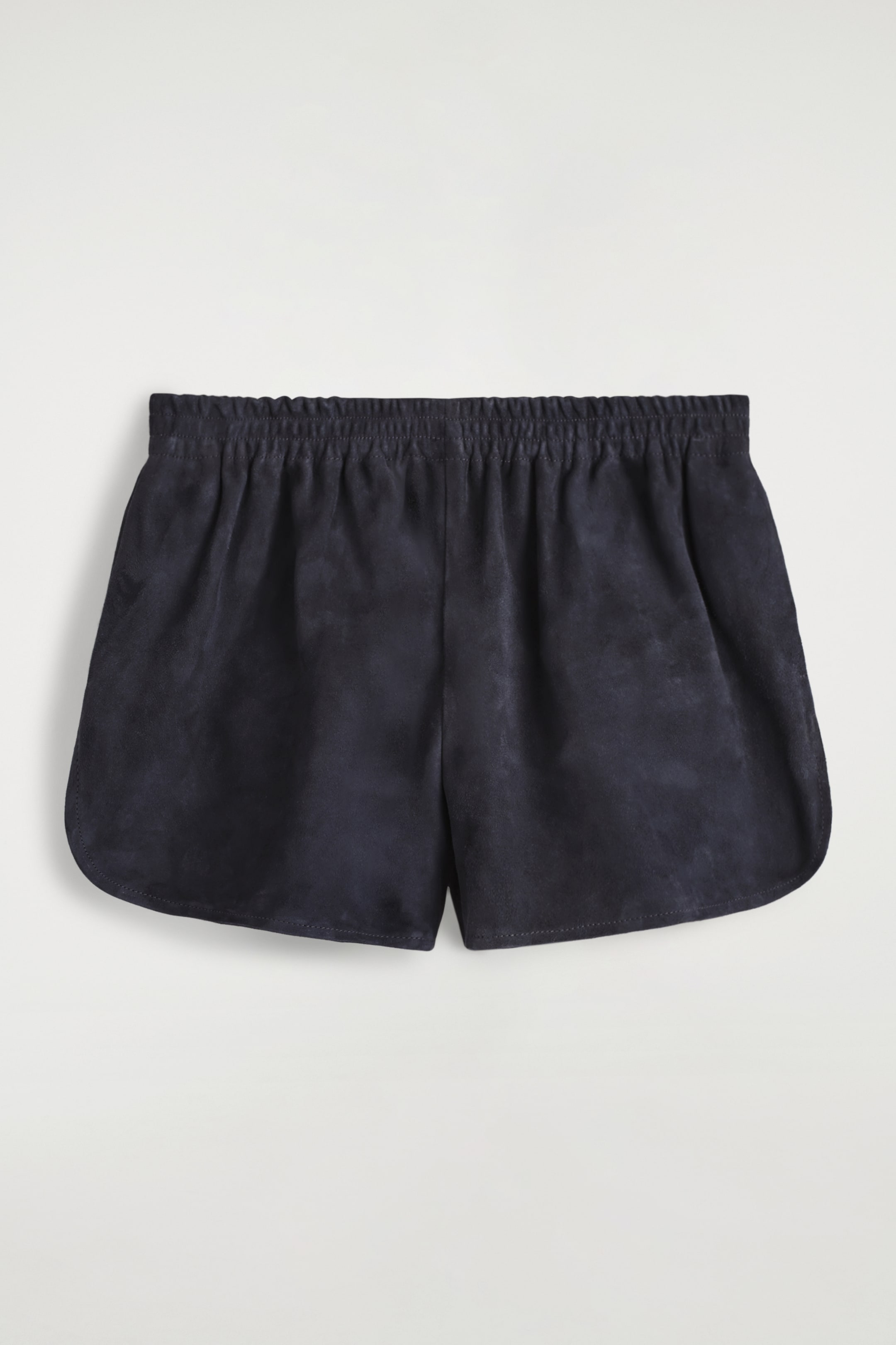 Agrandir l'image: SHORT À TAILLE ÉLASTIQUÉE EN DAIM - ANTHRACITE - FEMME | H&M FR 5