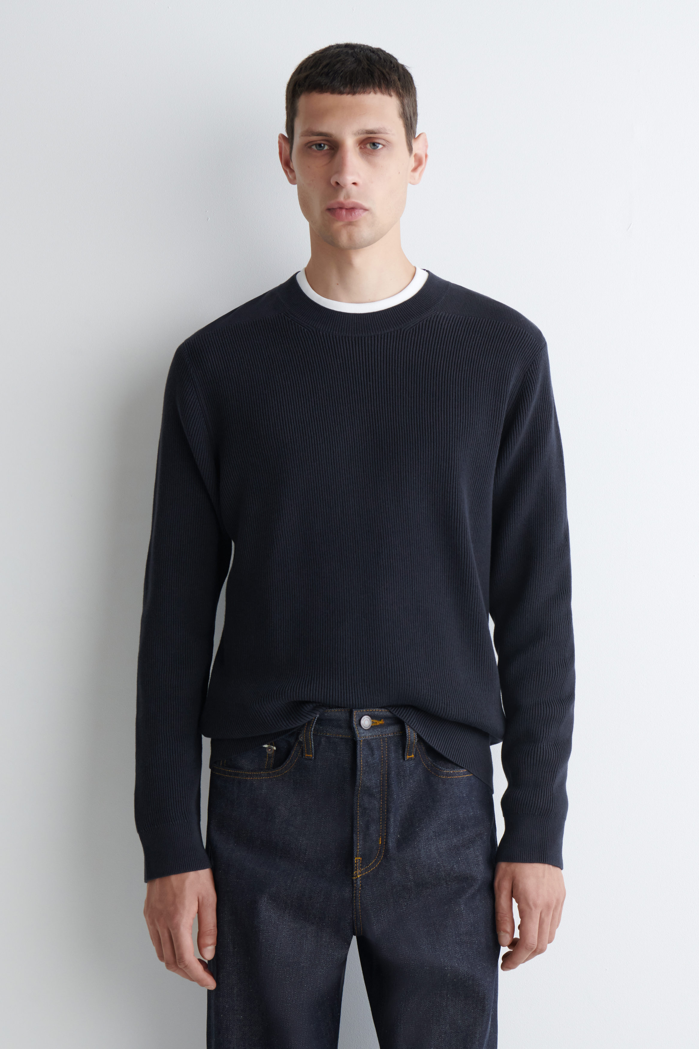 comoli Cotton Crew Neck Sweat サイズ4 comoli Cotton Crew Neck Sweat サイズ4 COMOLI
