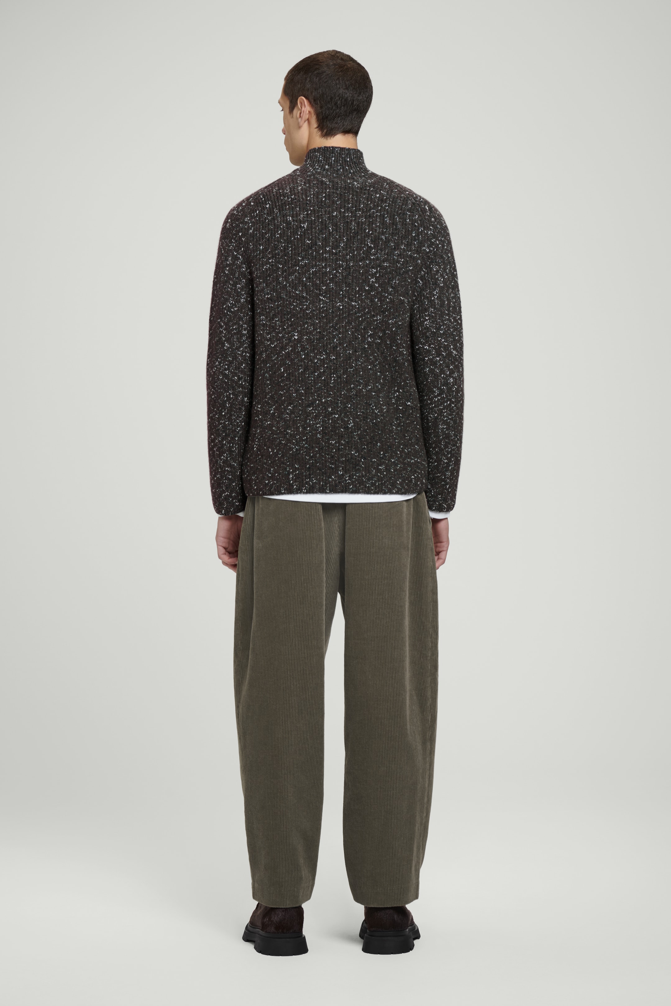 Grösseres Bild ansehen: WOLLPULLOVER AUS VERZWIRNTER WOLLE - DUNKELGRÜN - HERREN | H&M CH 6