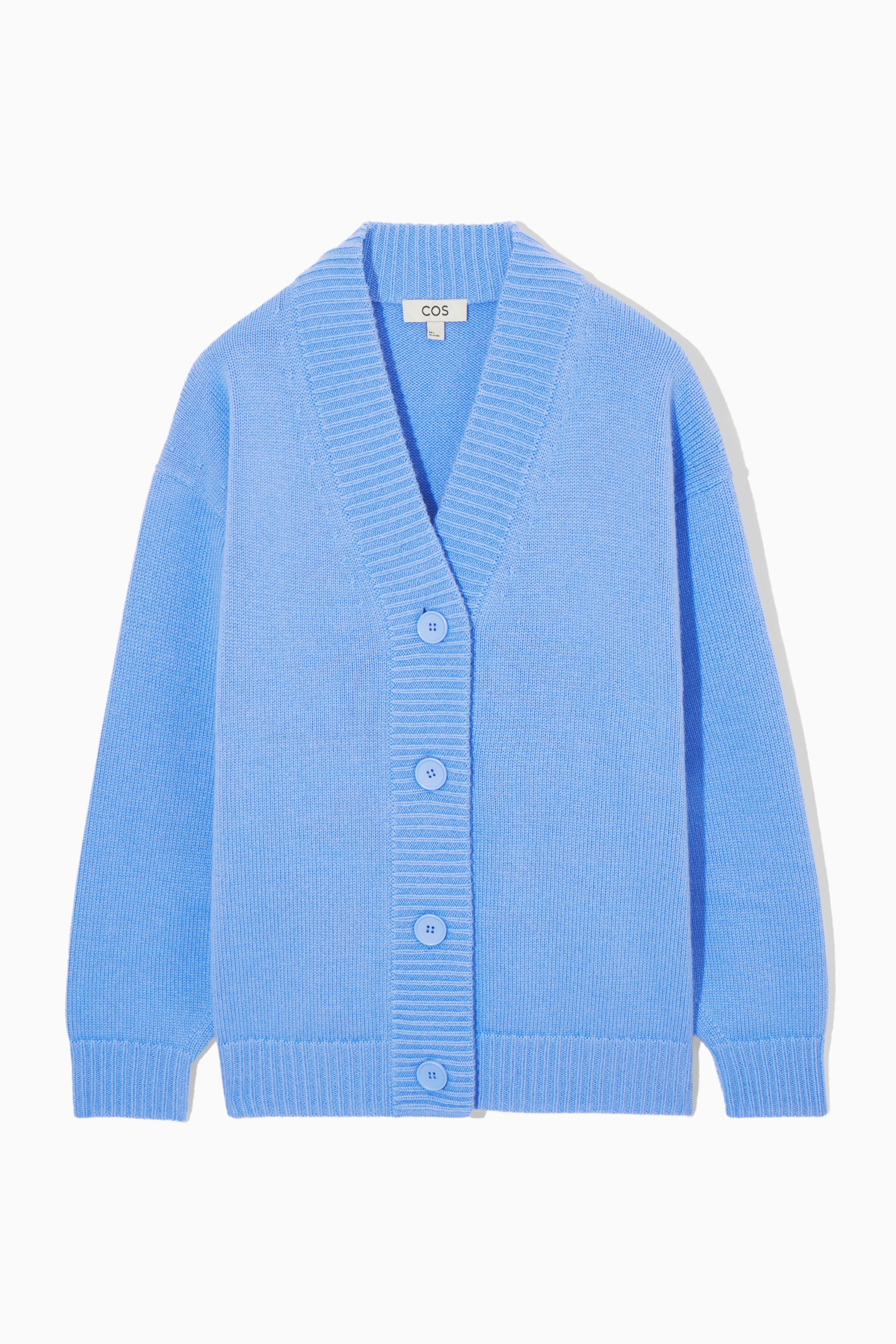 LE CIEL BLEU - きんちゃん LE CIEL BLEU Knit Cardigan LE CIEL BLEU Tape Detail Knit Cardigan（Women's round neck