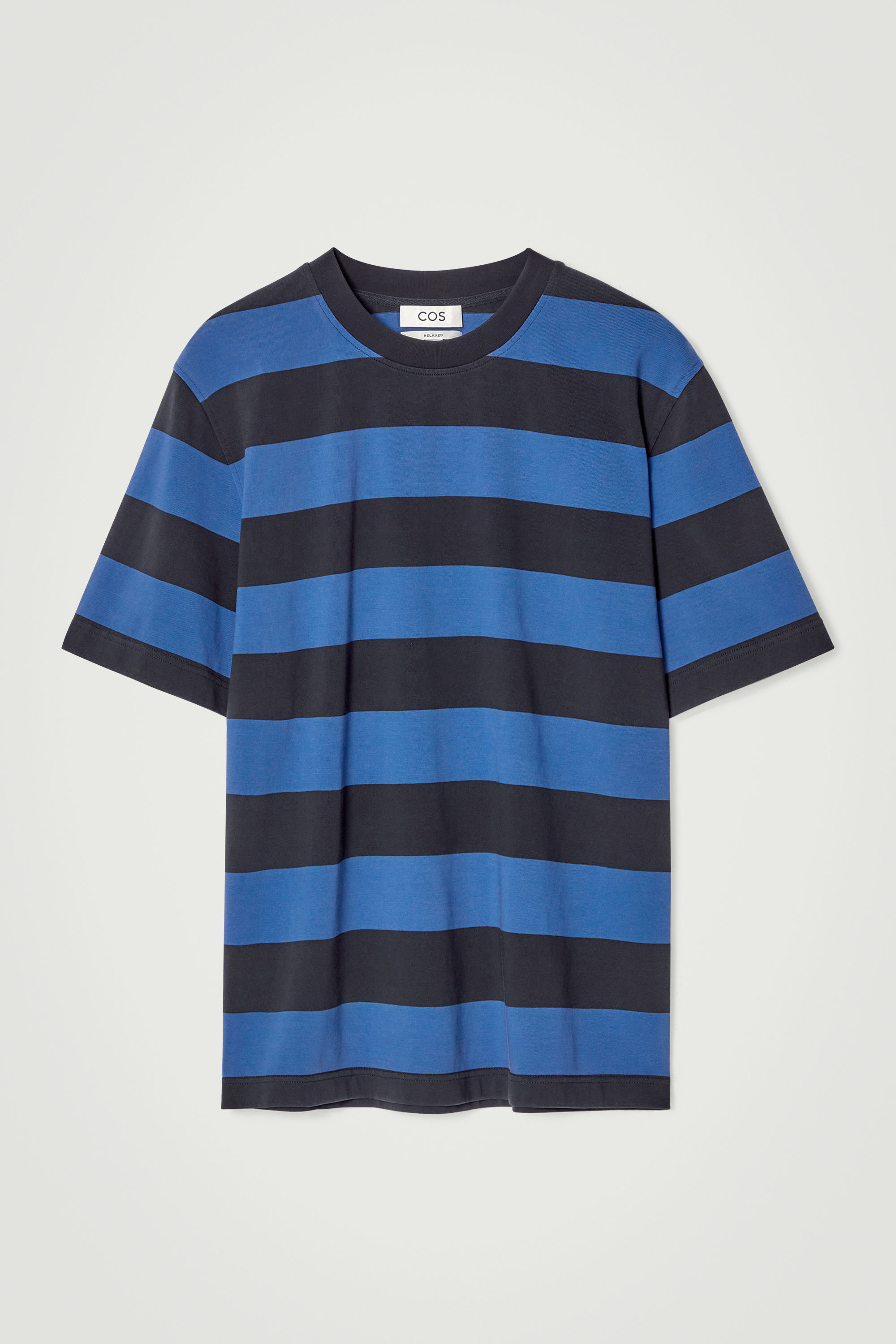 ◆LEE◆ multi stripe t-shirt blue Engineered-Multi-Stripe-Shirt-