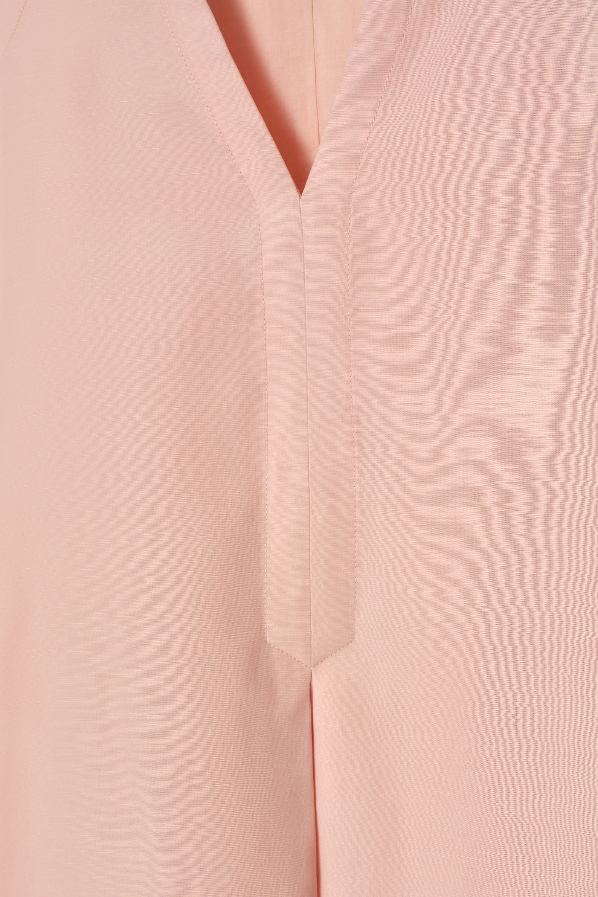 A-LINE LINEN-BLEND MAXI DRESS - BROWN | COS US