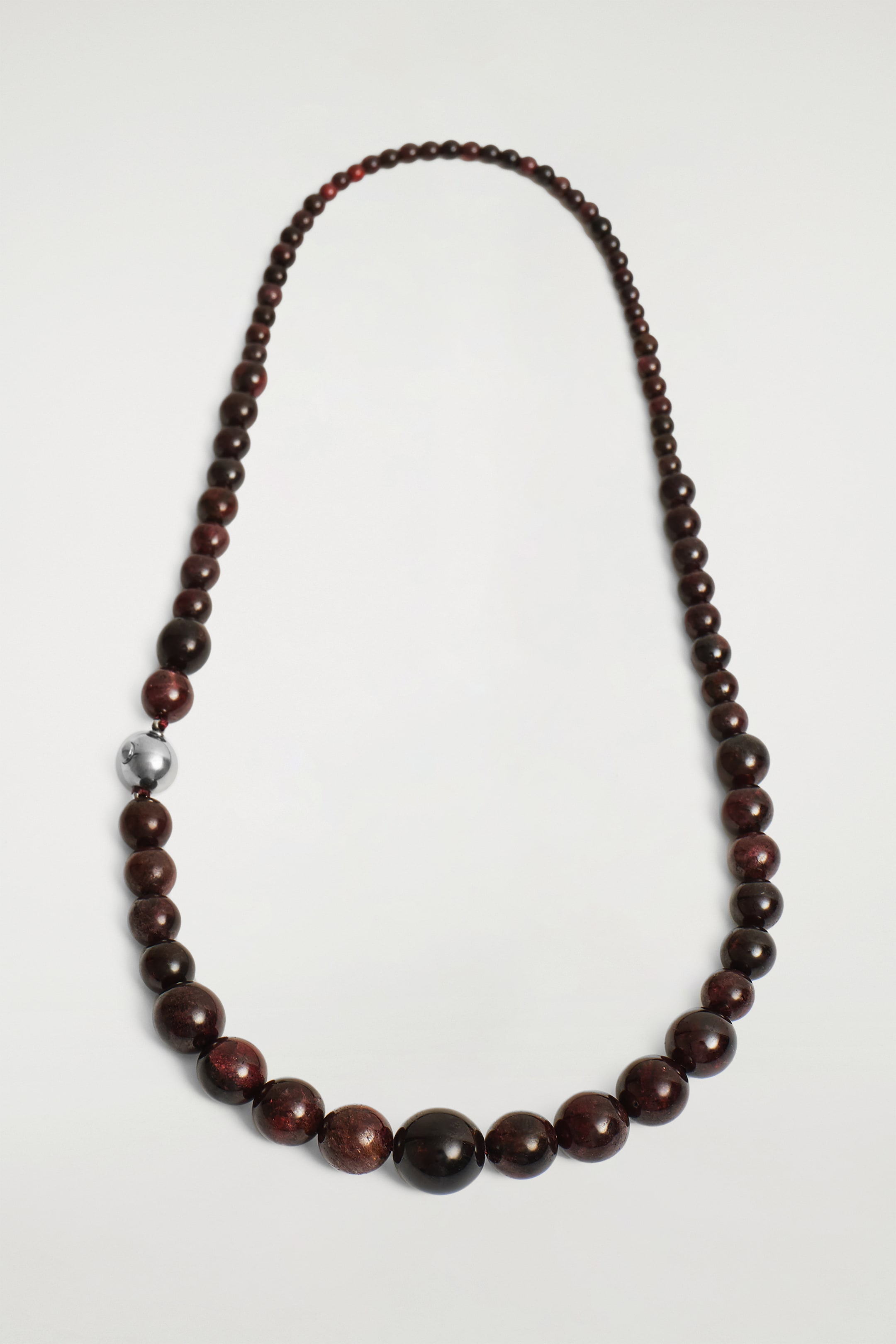 Agrandir l'image: COLLIER PERLÉ DE GRENAT - BRUN FONCÉ - FEMME | H&M CH 2