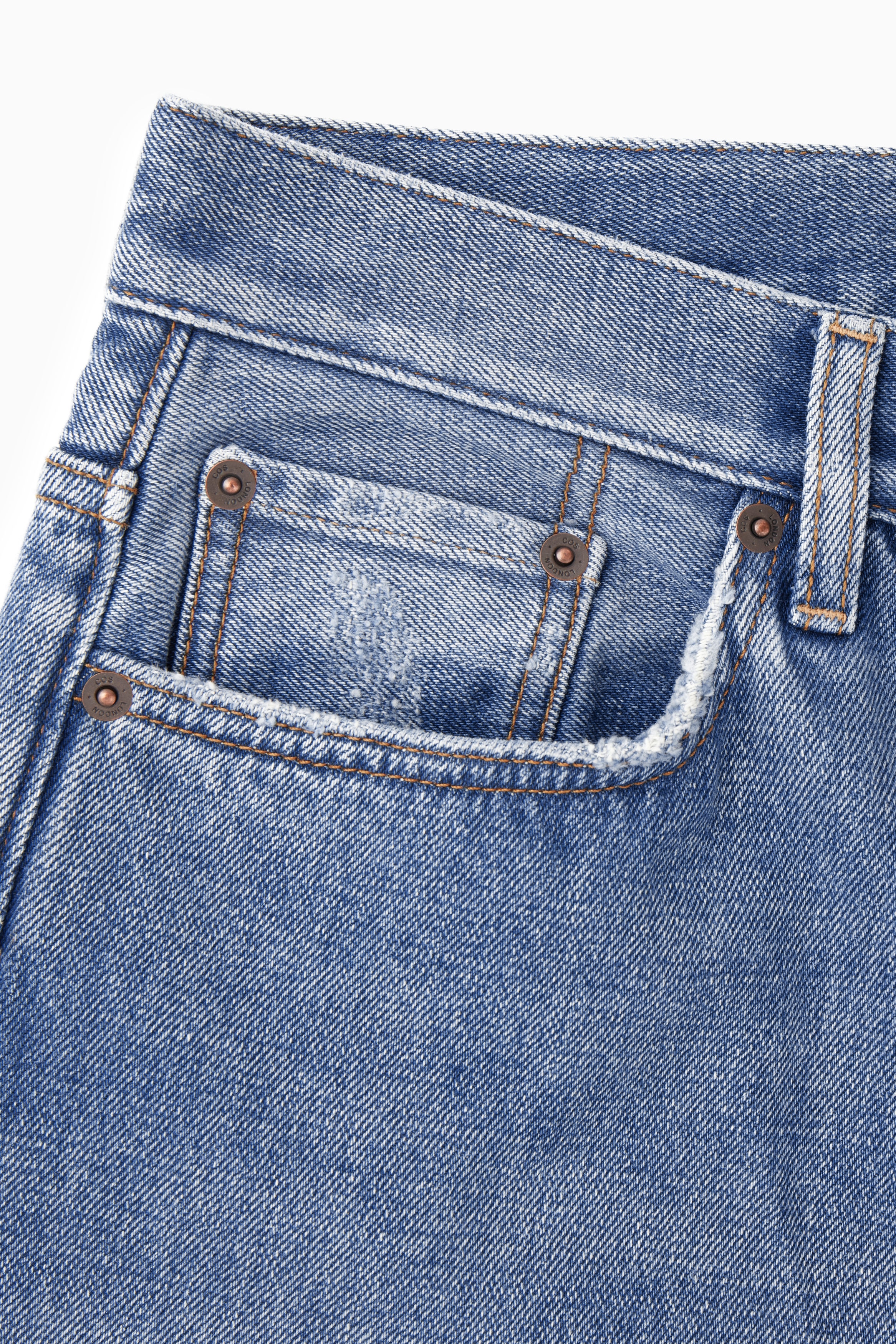 VOLUME WIDE-LEG JEANS - LIGHT BLUE | COS US