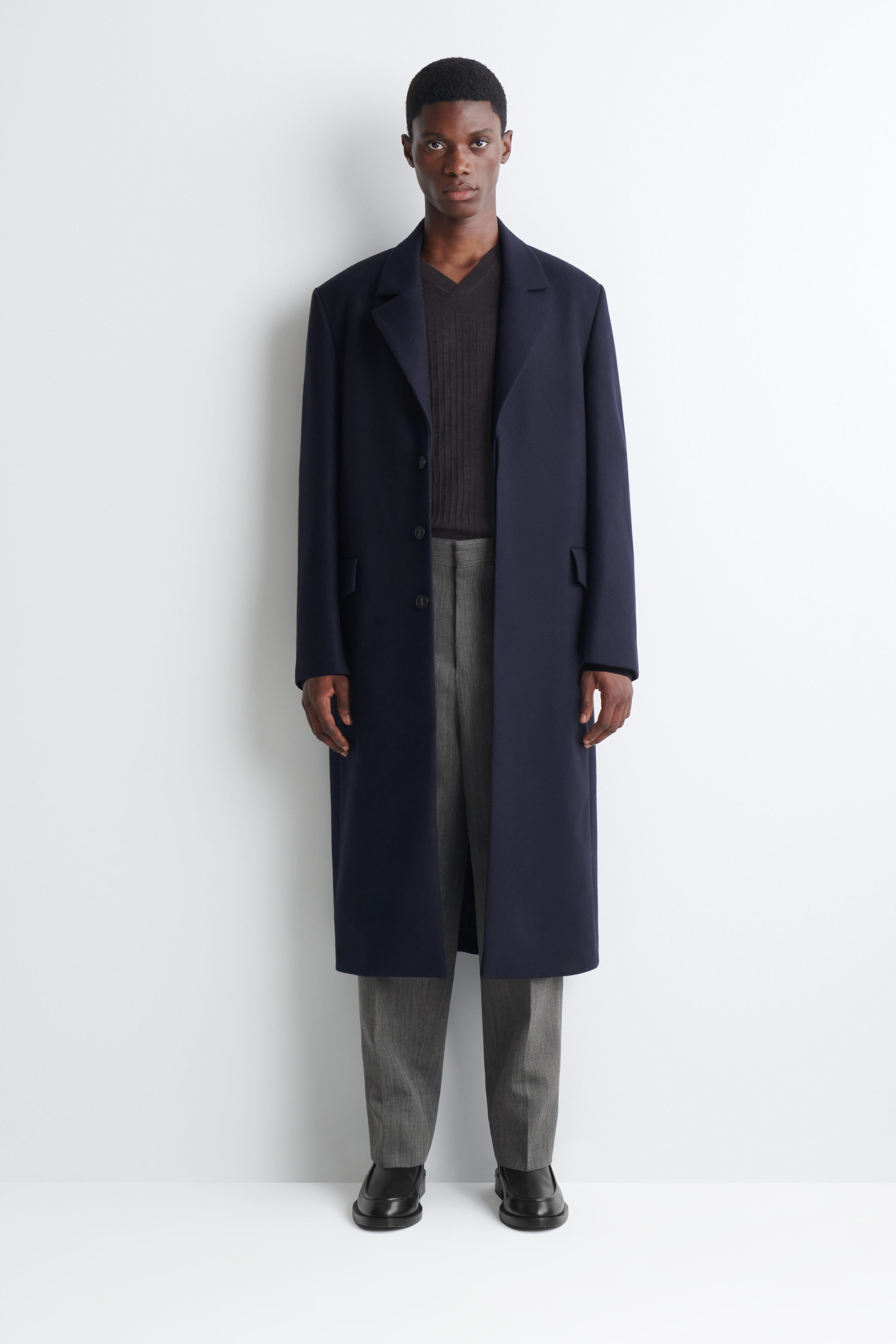 TAILORED WOOL COAT - thumbnail 2