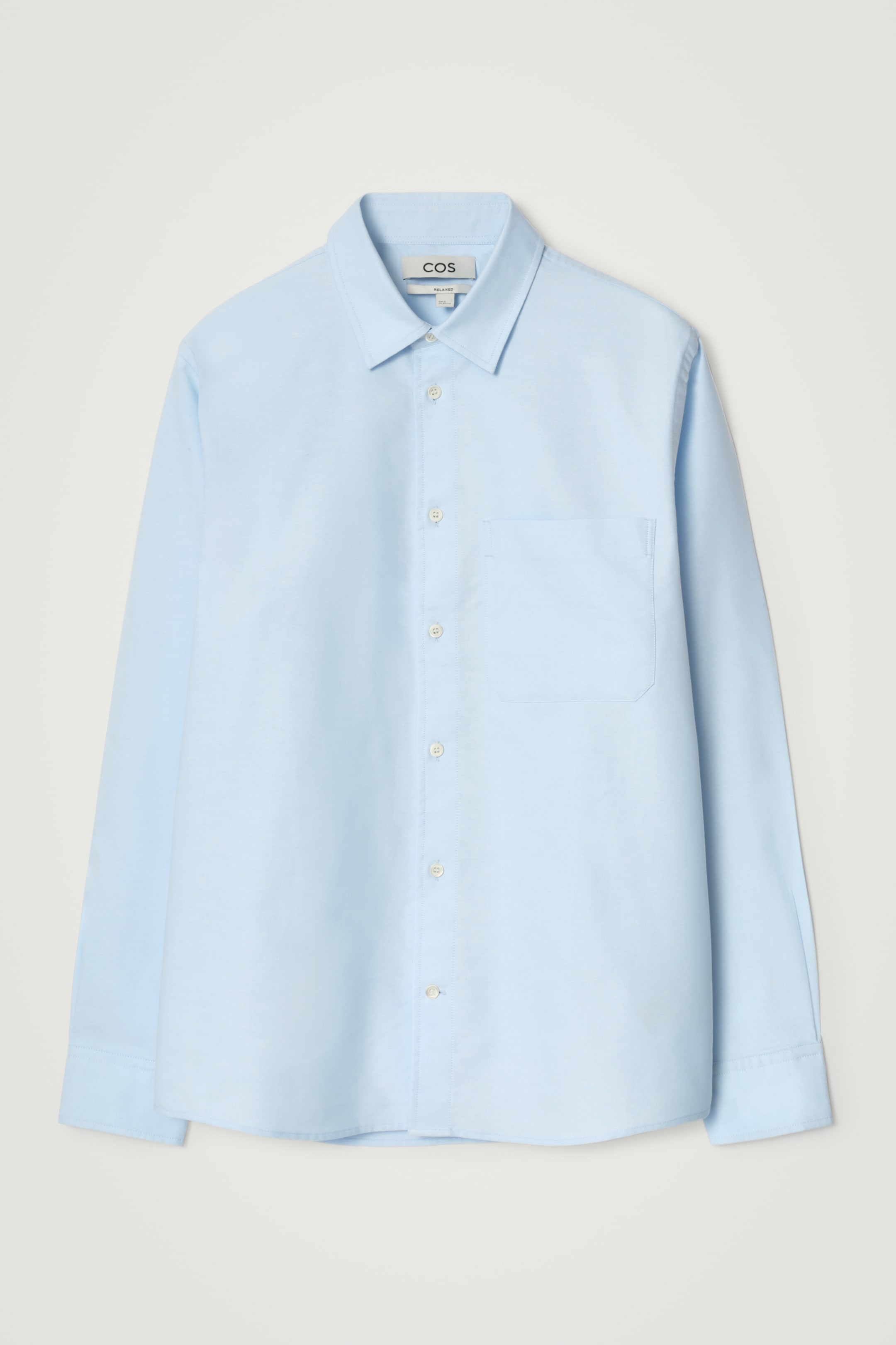 Grotere afbeelding bekijken: Losse oxfordoverhemd - LICHTBLAUW - HEREN | H&M BE 7