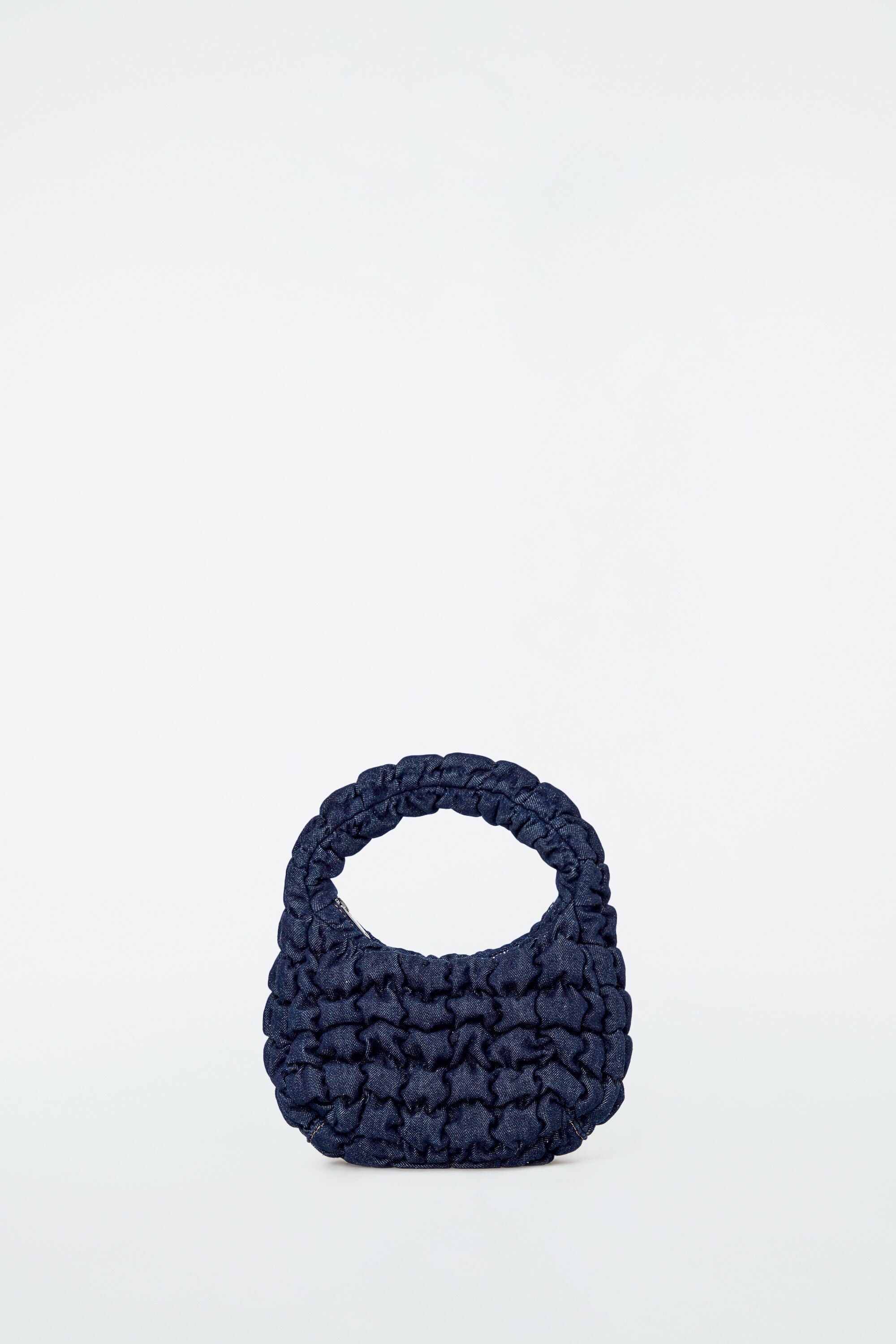 QUILTED MICRO BAG - DARK BLUE / DENIM | COS