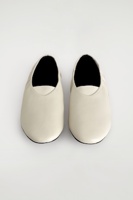 SOFT BALLERINA PUMPS — IVORY 2