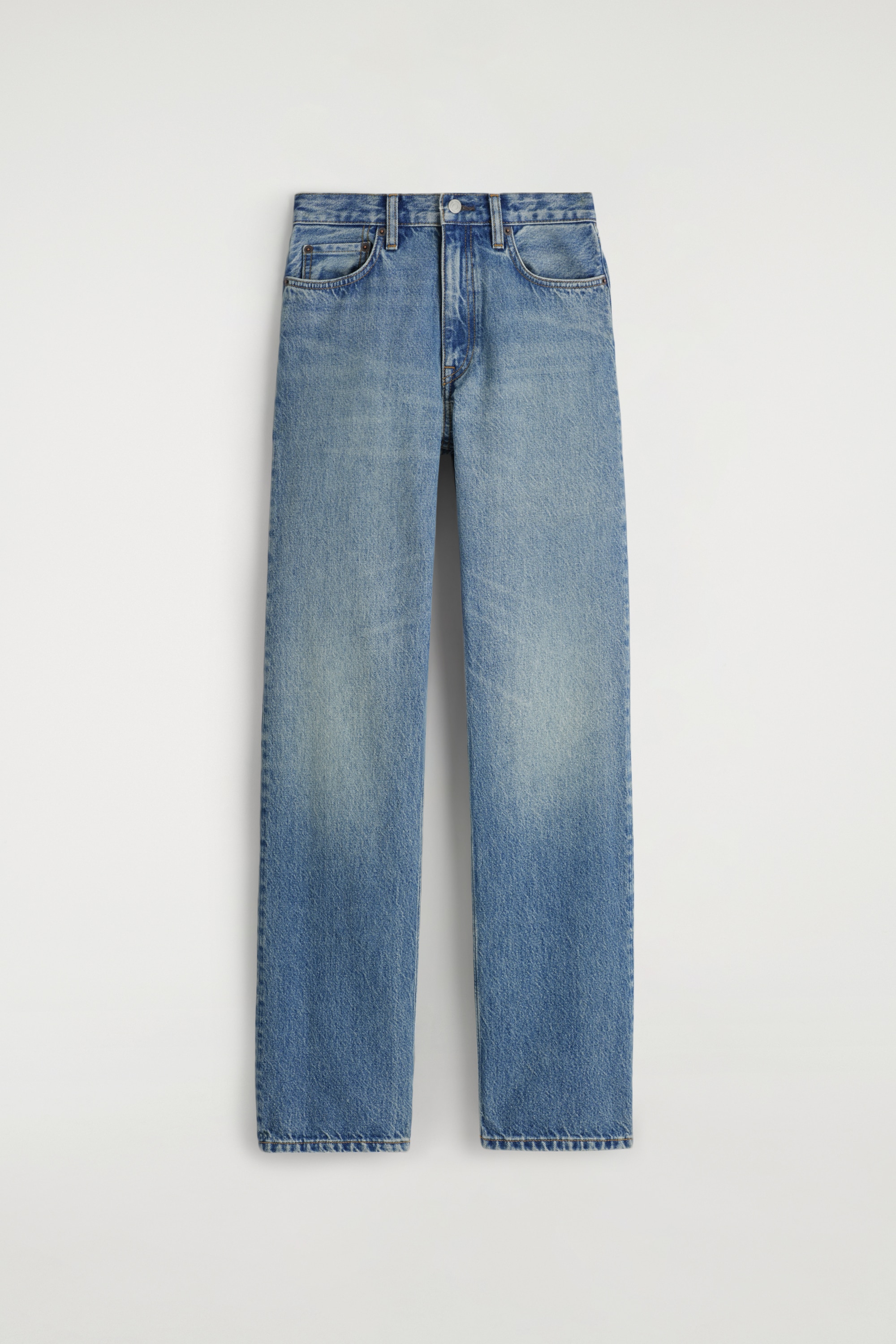 REPRISE STRAIGHT-LEG JEANS - FADED BLUE/DARK INDIGO/BLACK/DARK BROWN