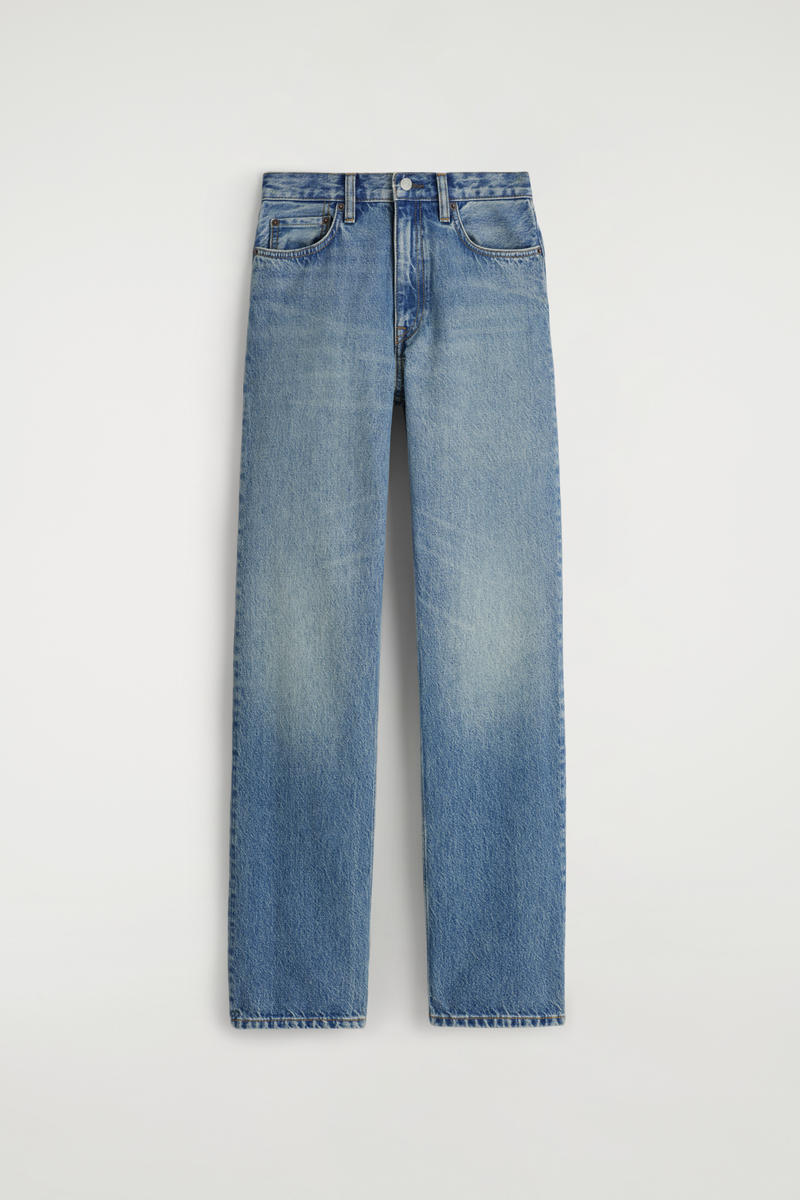 Chord Straight-Leg Jeans