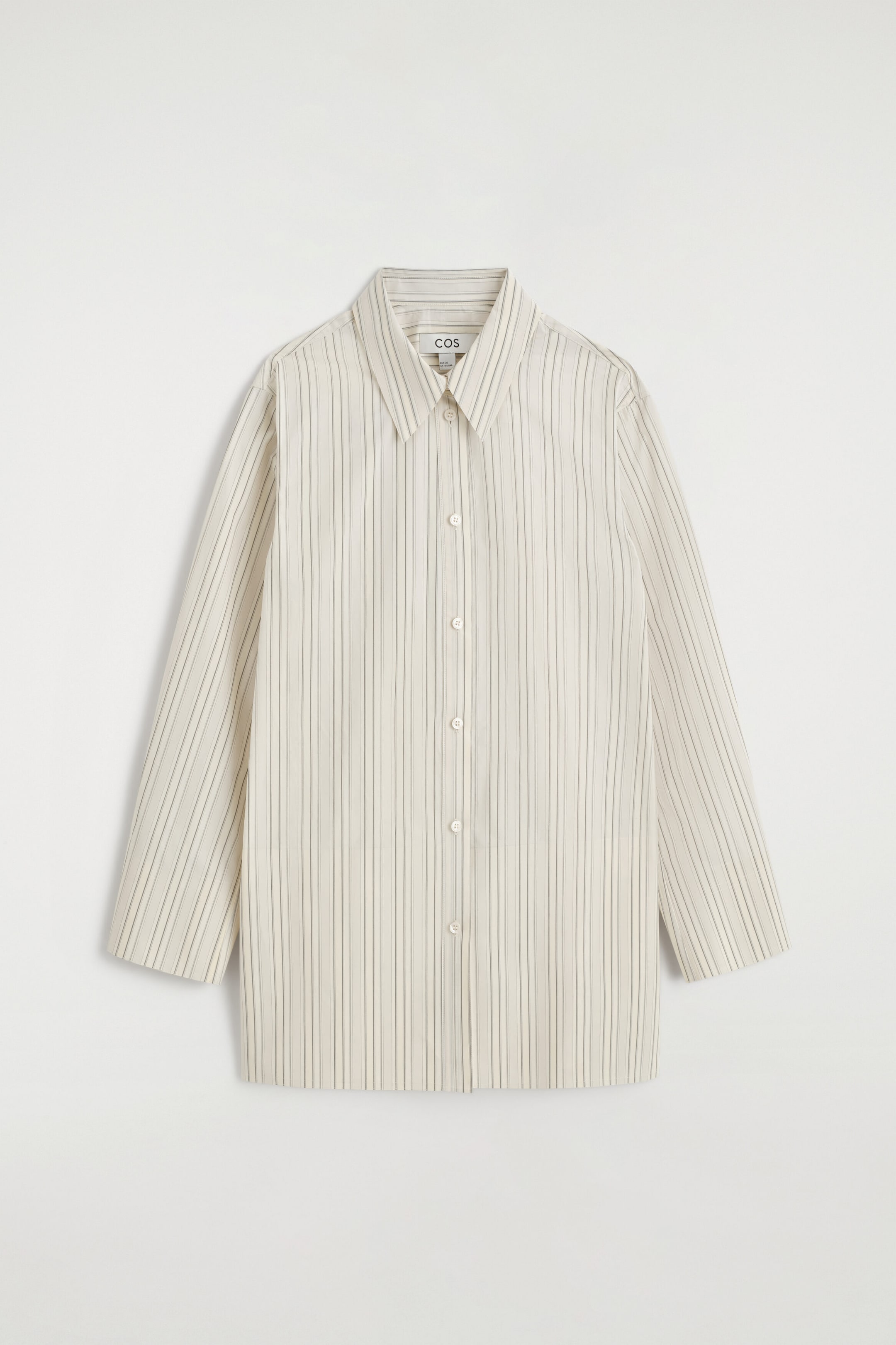 BONDED-PANEL COTTON SHIRT