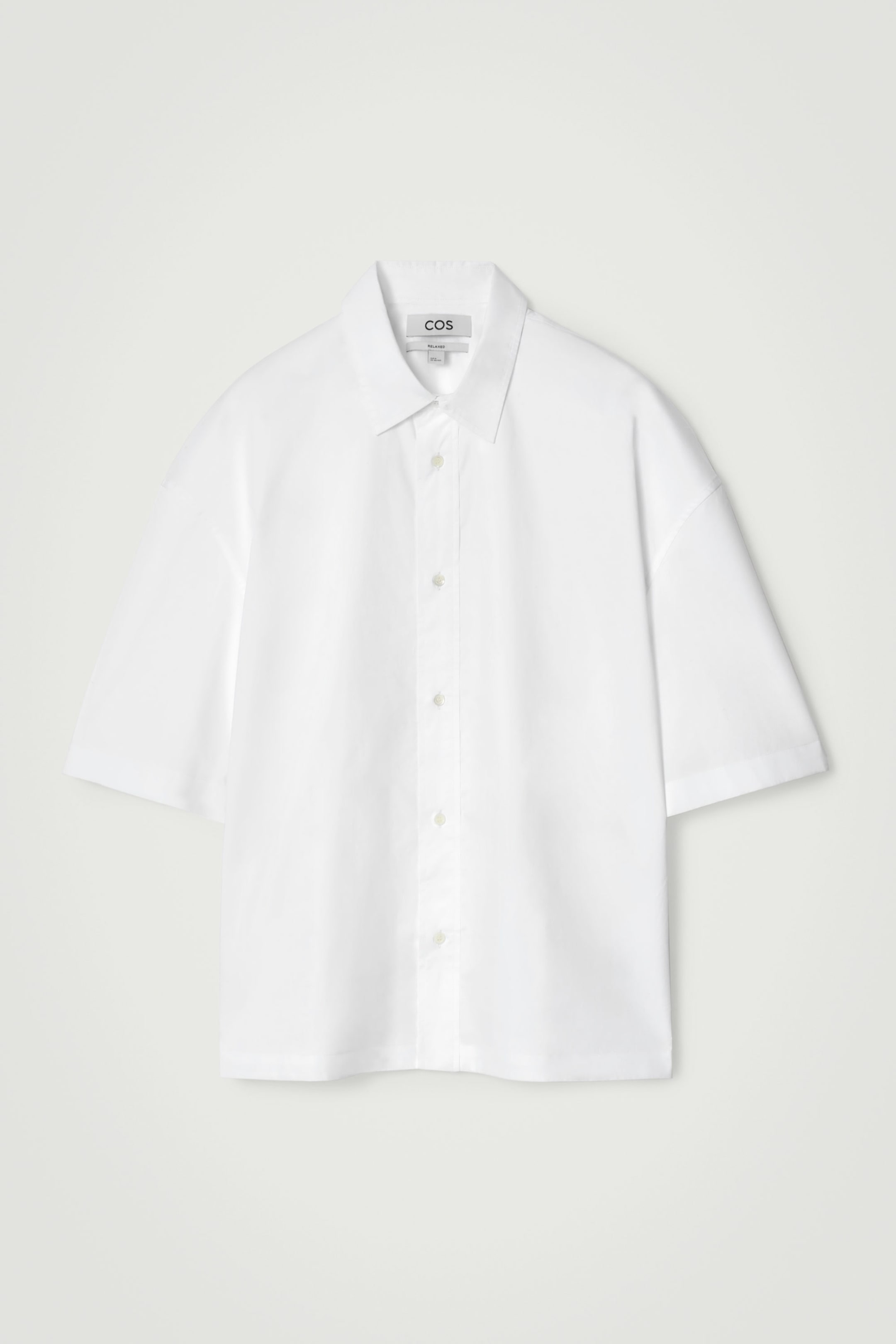 Camicia Estiva Cromoncent A Maniche Corte, Quadri, Con Tasca, Bianco, Taglia XX-Large