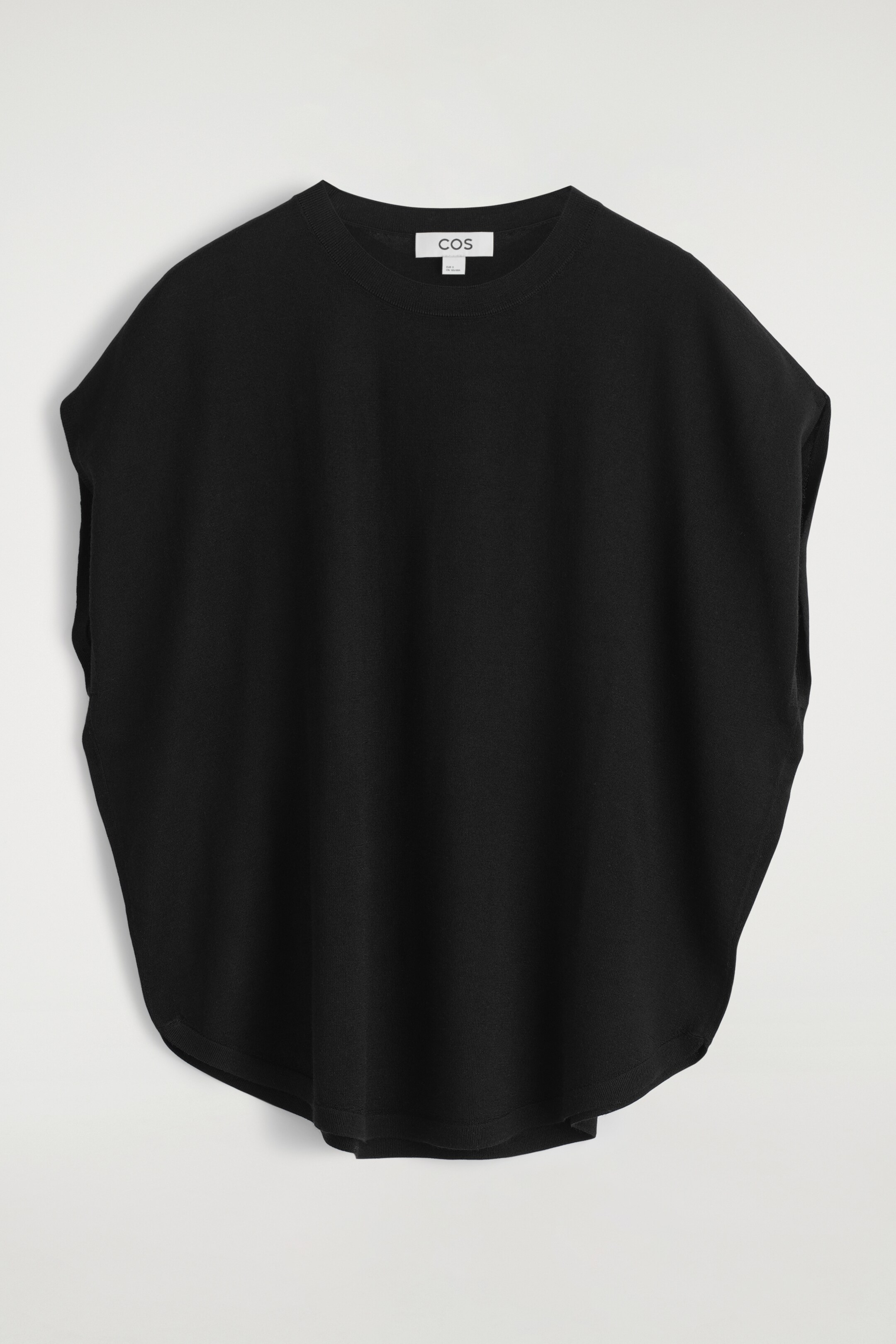 Größeres Bild ansehen: RUND GESCHNITTENES OBERTEIL AUS MERINOWOLLE - SCHWARZ - Ladies | H&M DE 6
