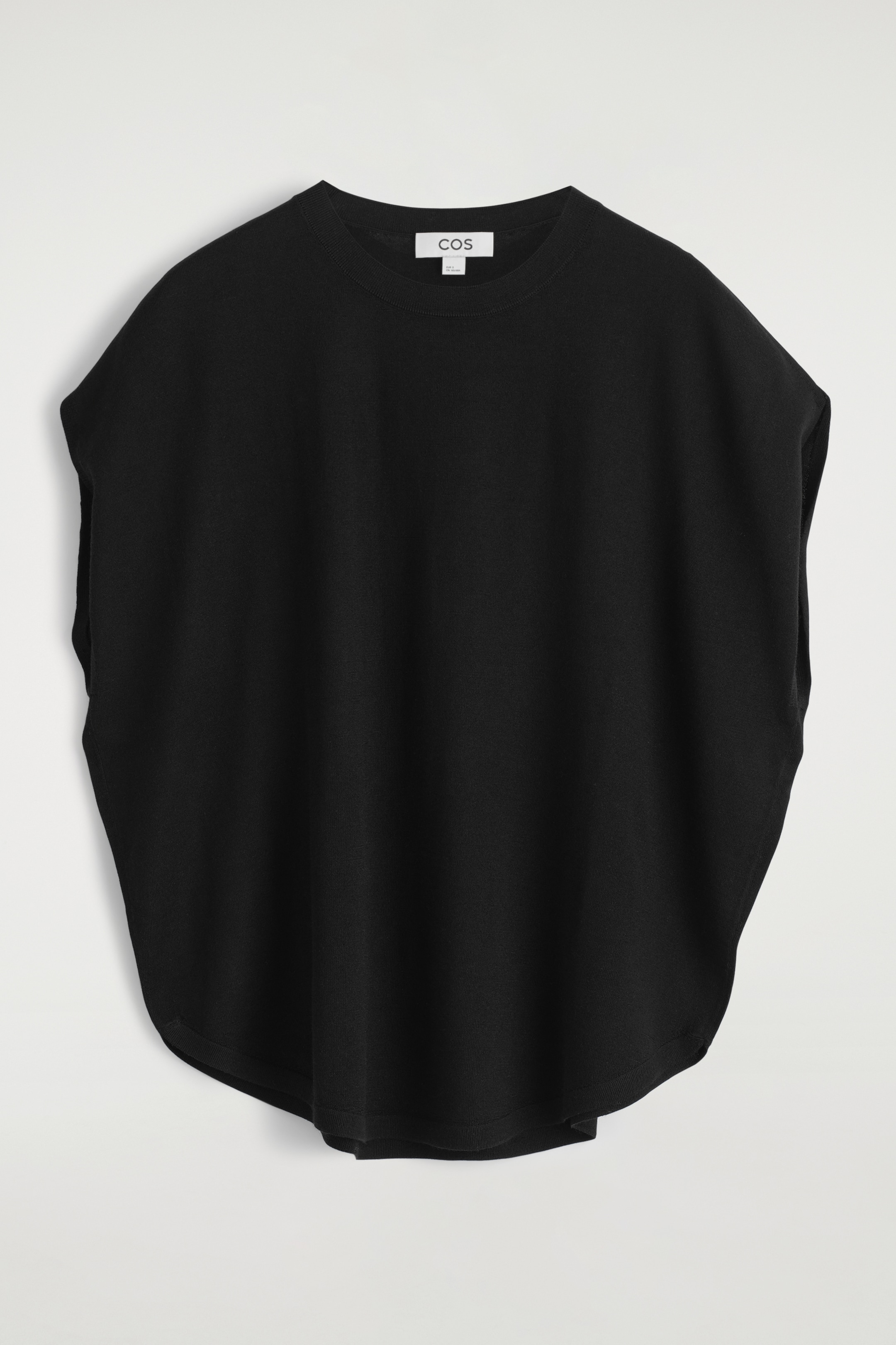 Zobrazit větší obrázek: Top z merino vlny s kruhovým výstřihem - ČERNÁ - ŽENY | H&M CZ 6