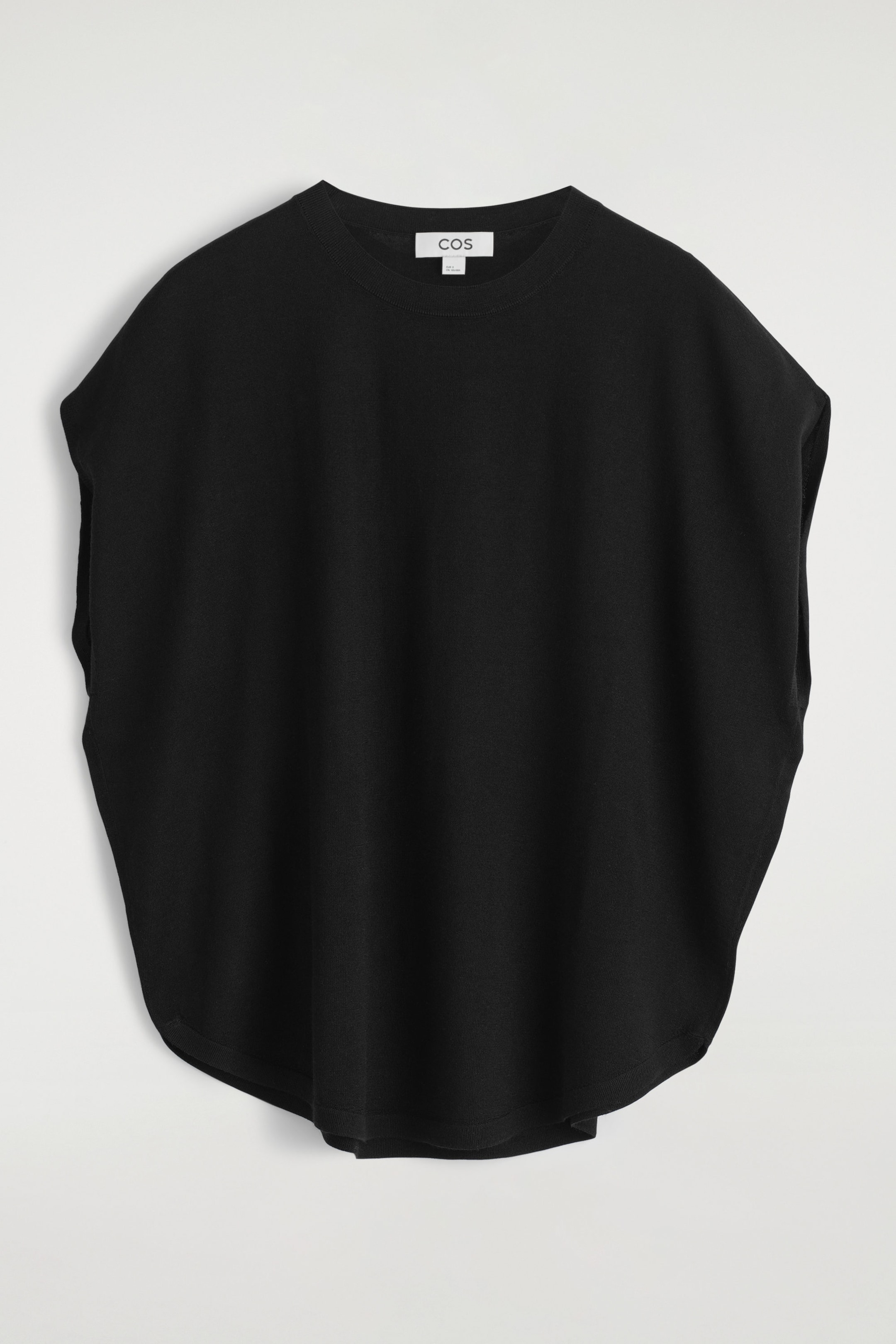 CIRCLE-CUT MERINO WOOL TOP