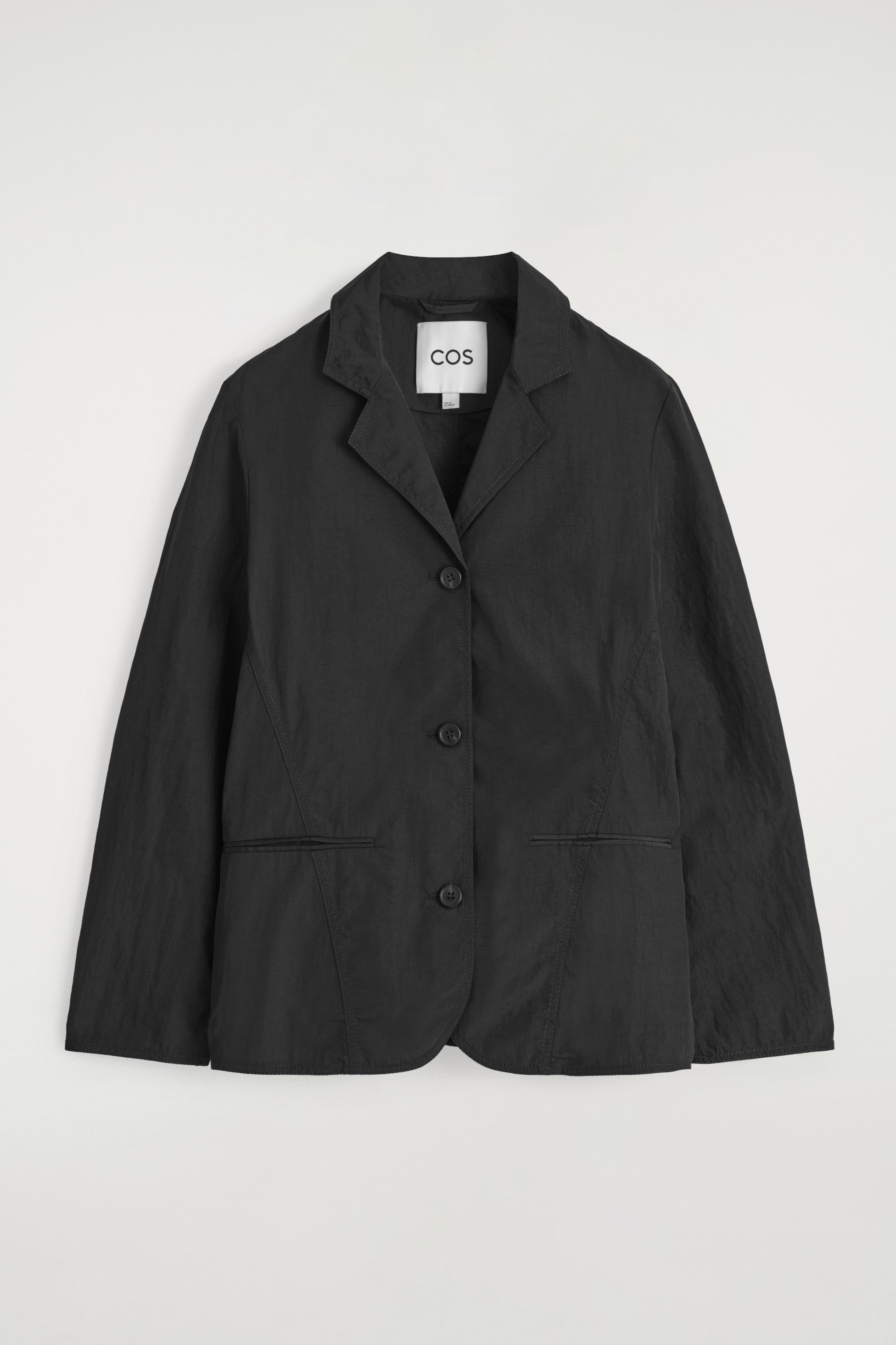 View larger image: NYLON BLAZER - BLACK - Ladies | H&M GB 6