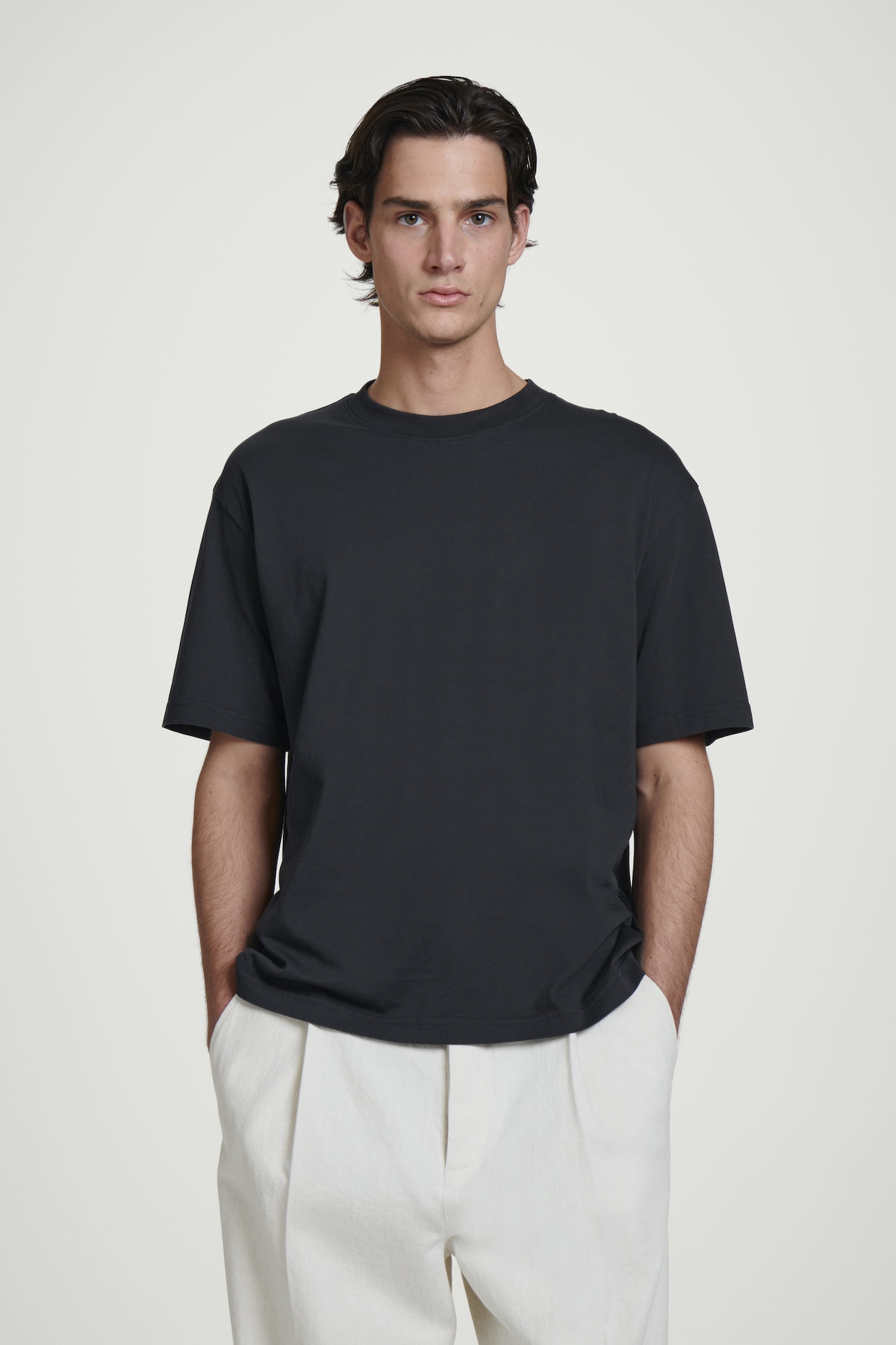 Video relaxed t-shirt  (261 / M / BUTTER)