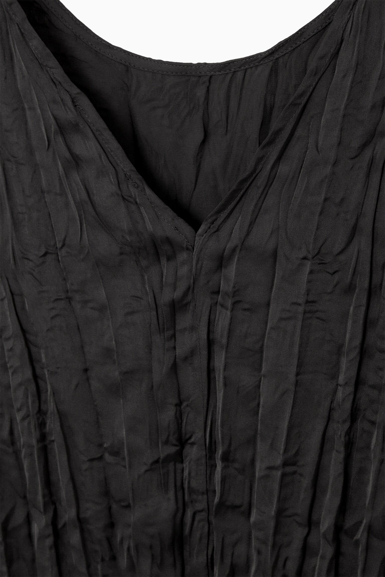 HAUT PLISSÉ FROISSÉ - NOIR - 2