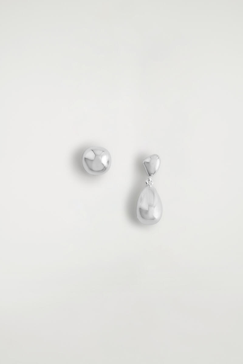 Mismatched Drop Earrings