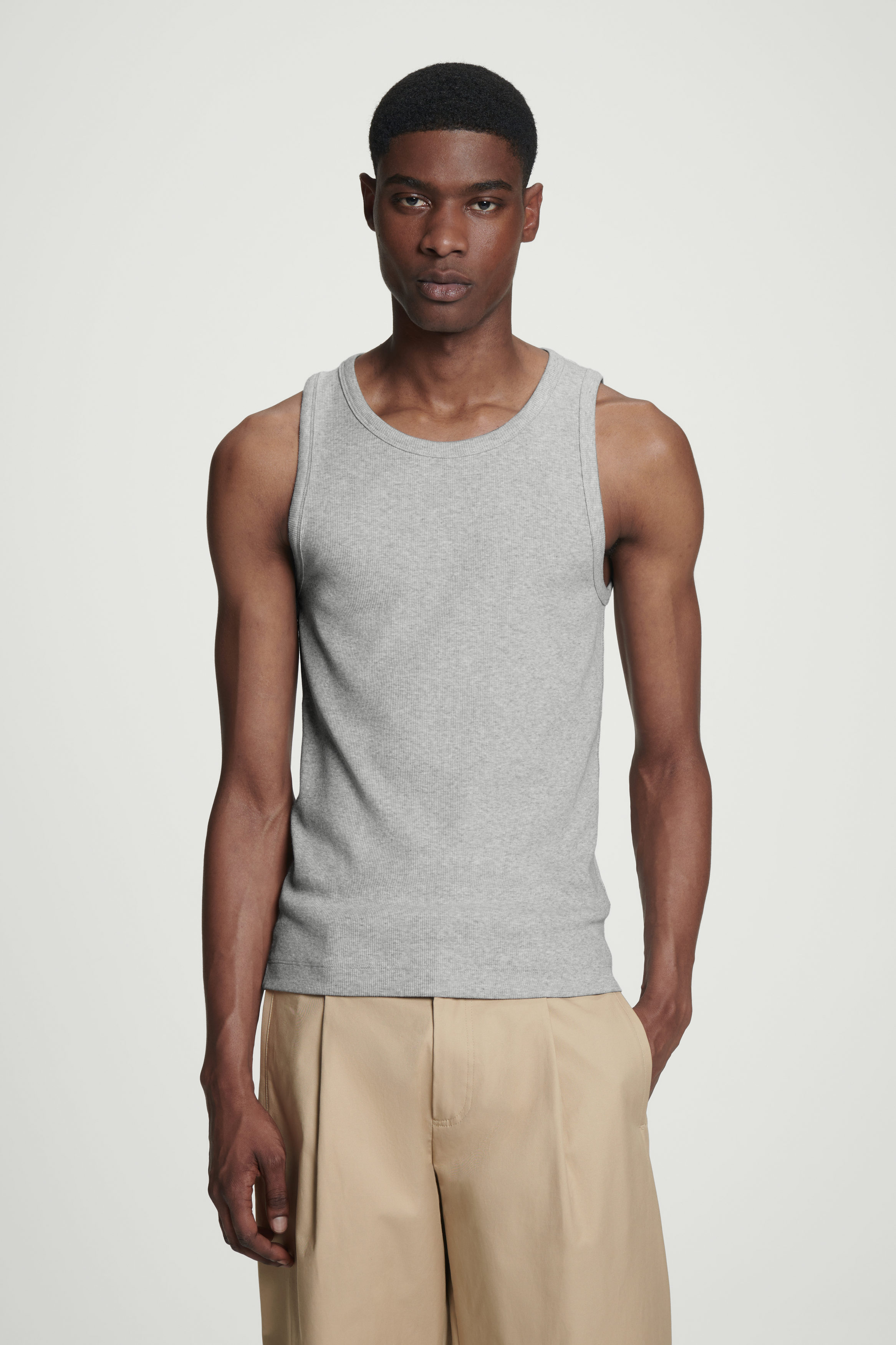 シンゾーン CIRCULAR RIB TANKTOP GRAY CIRCULAR RIB SLEEVELESS – Shinzone