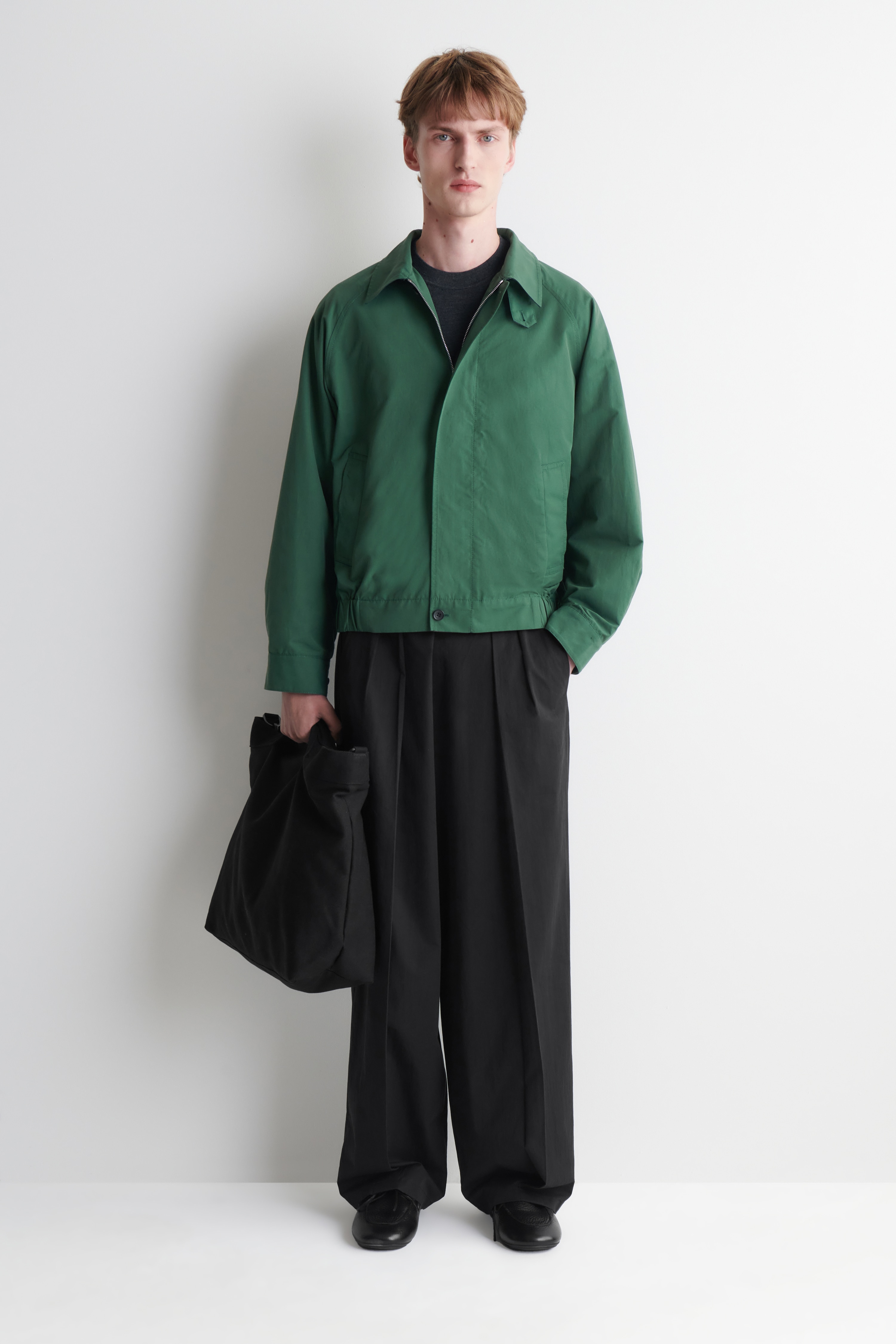 Mala de mensageiro Pursuit - lona - PRETO