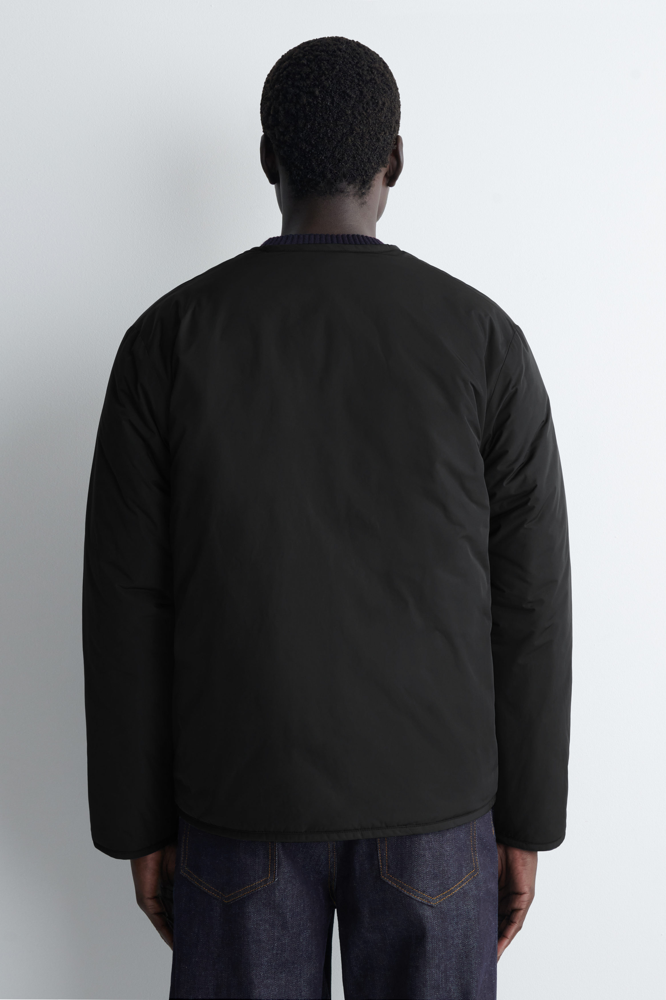 REVERSIBLE QUILTED JACKET - BLACK | COS US