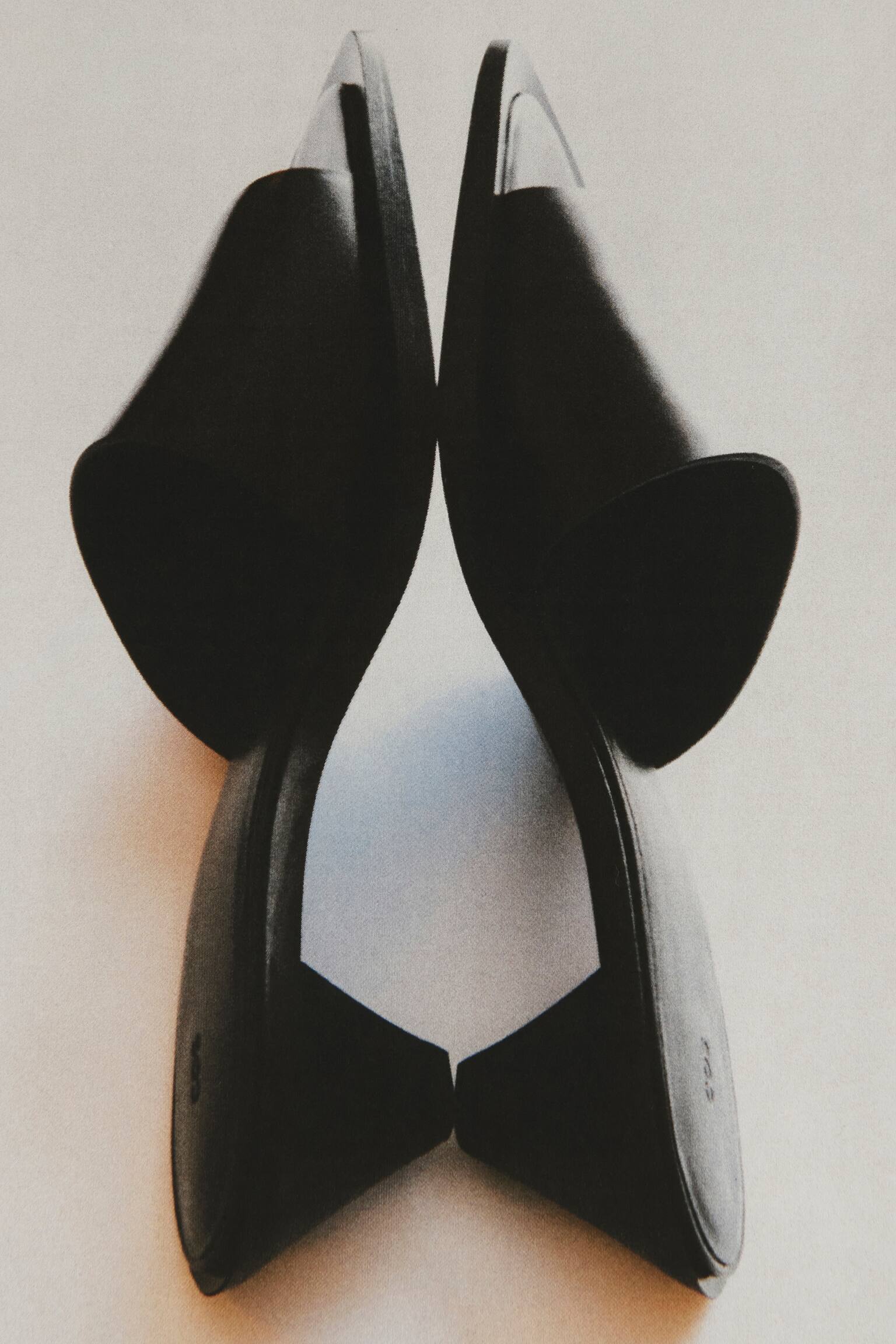 KOŽENÉ MULE S JEHLOVÝM PODPATKEM - ČERNÁ/BORDEAUX - 6