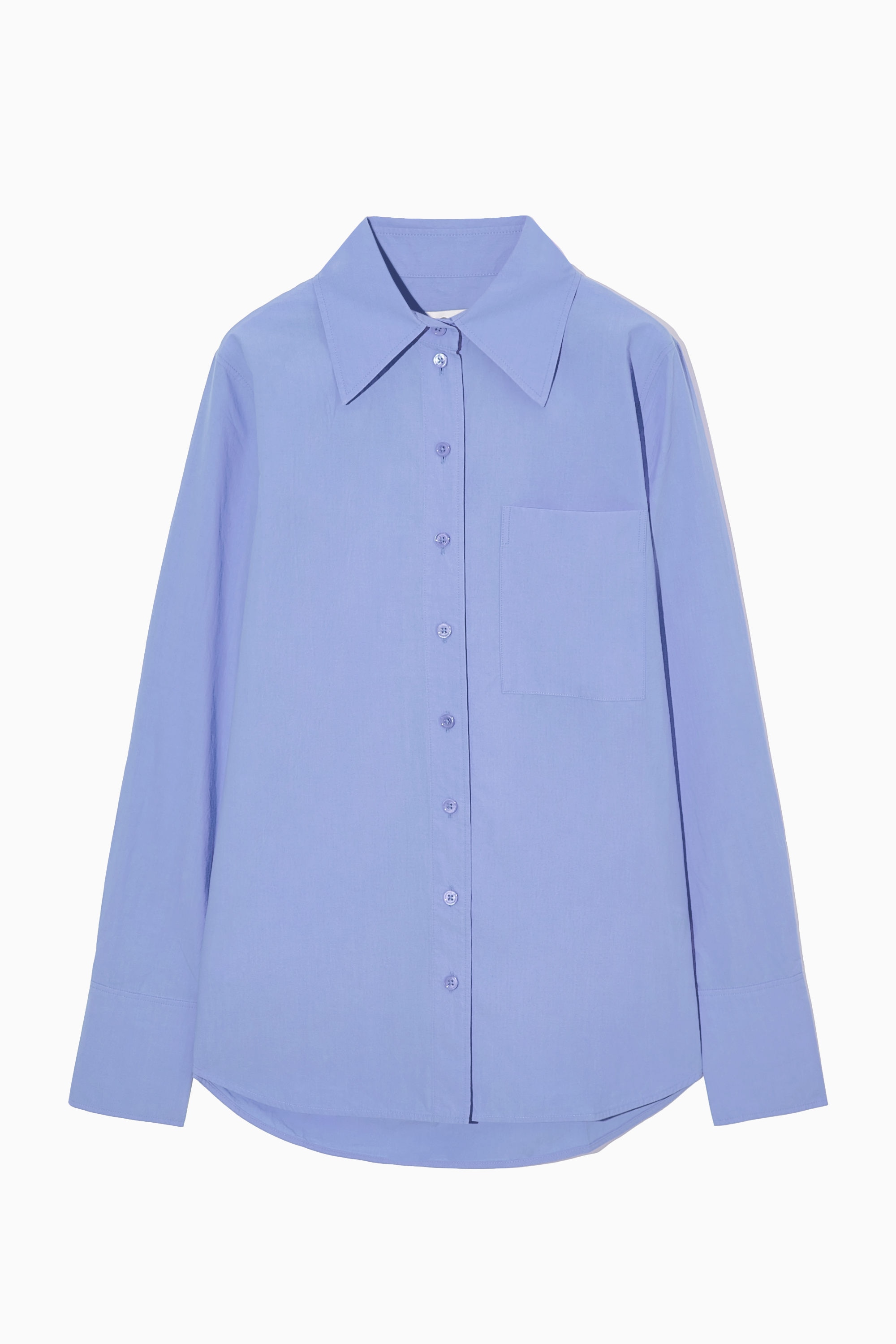 SALE セール OBEY オベイ レディース LOGAN ロングスリーブ 長袖 シャツ LIGHT BLUE ライトブルー Boyfriend Shirt | TWP | elysewalker